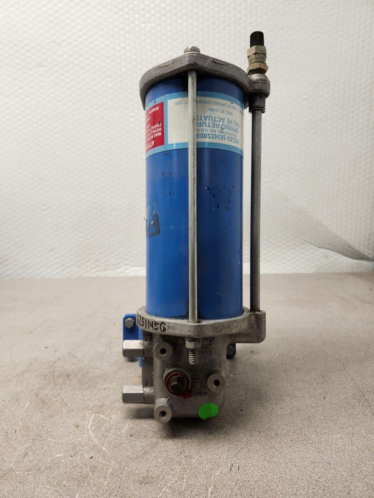 USED Jamesbury Pneumatic Valve Actuator 150 PSI ST50E