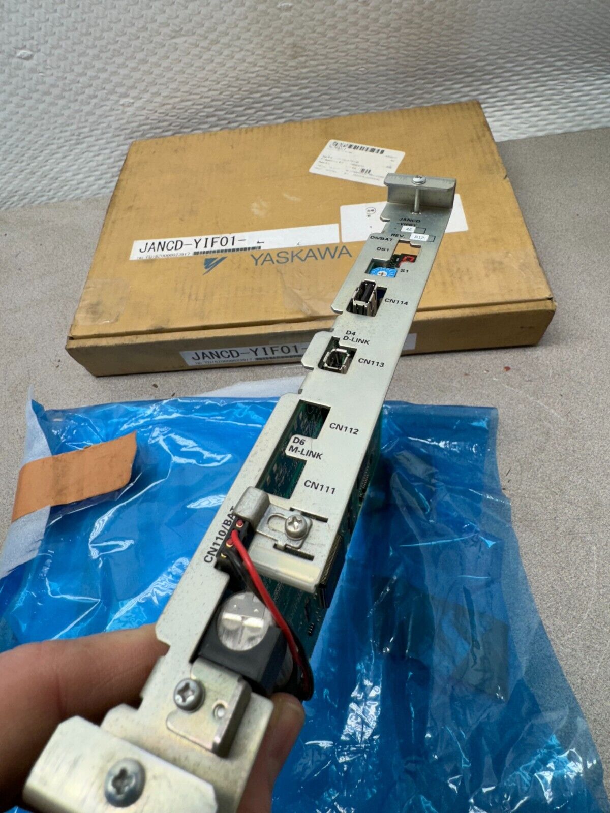 NEW IN BOX YASKAWA Motoman PC Board Controller Robot JANCD-YIF01-4E REV. B12