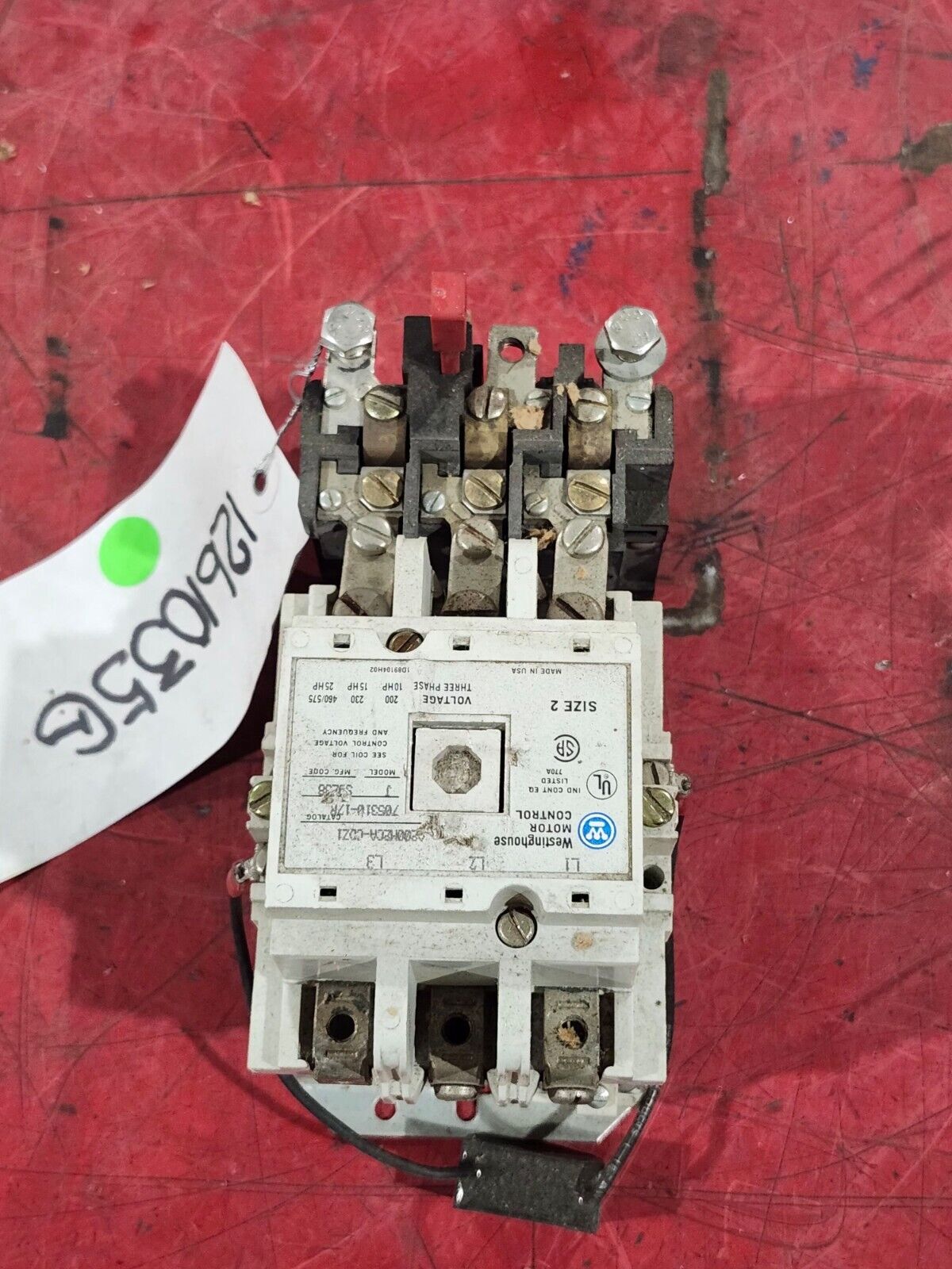 PREOWNED WESTINGHOUSE MOTOR CONTROL A200M2CA-CDZ1