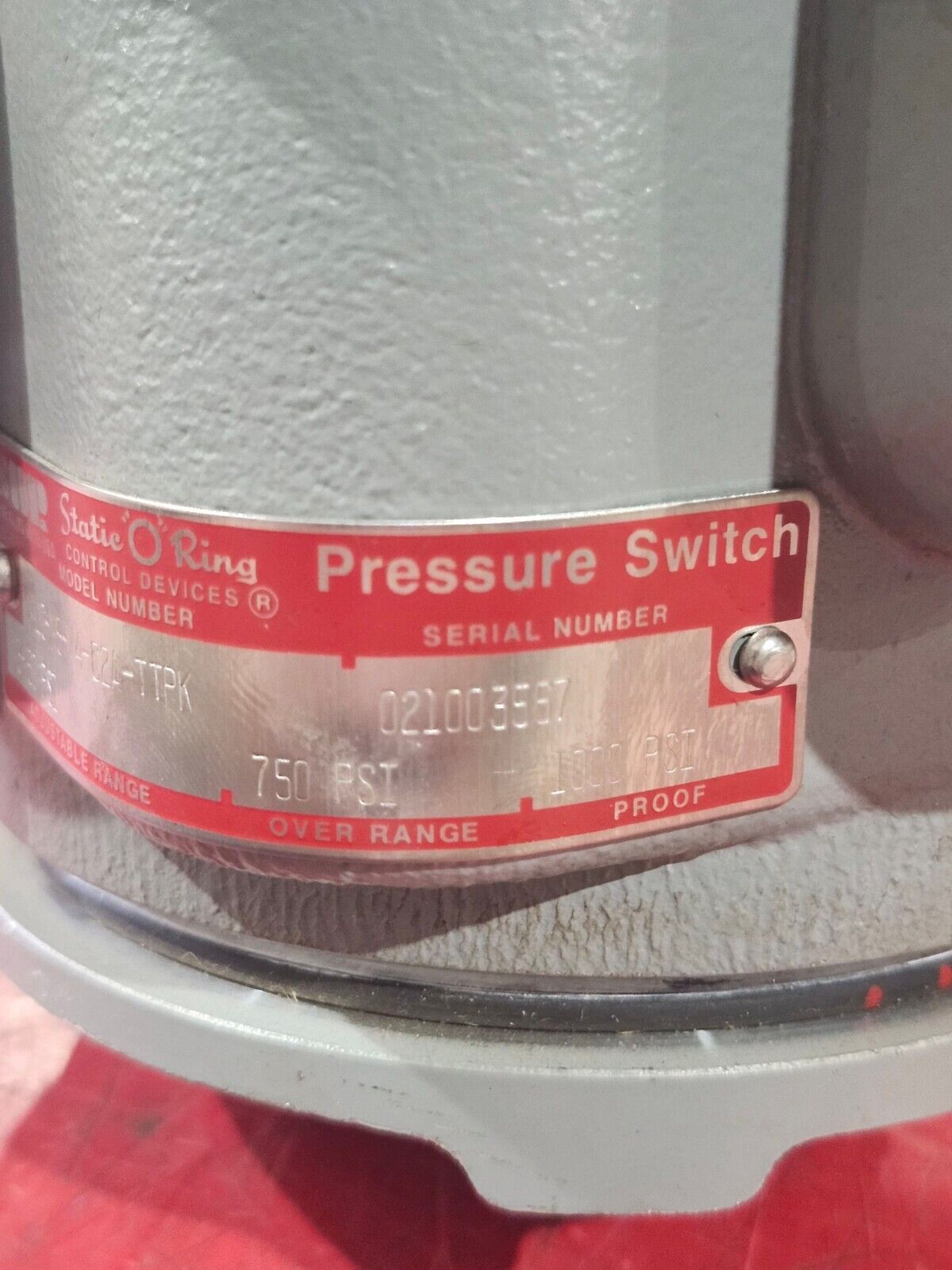 NEW NO BOX SOR PRESSURE SWITCH 4LC-W5-M4-C2A-TTPK