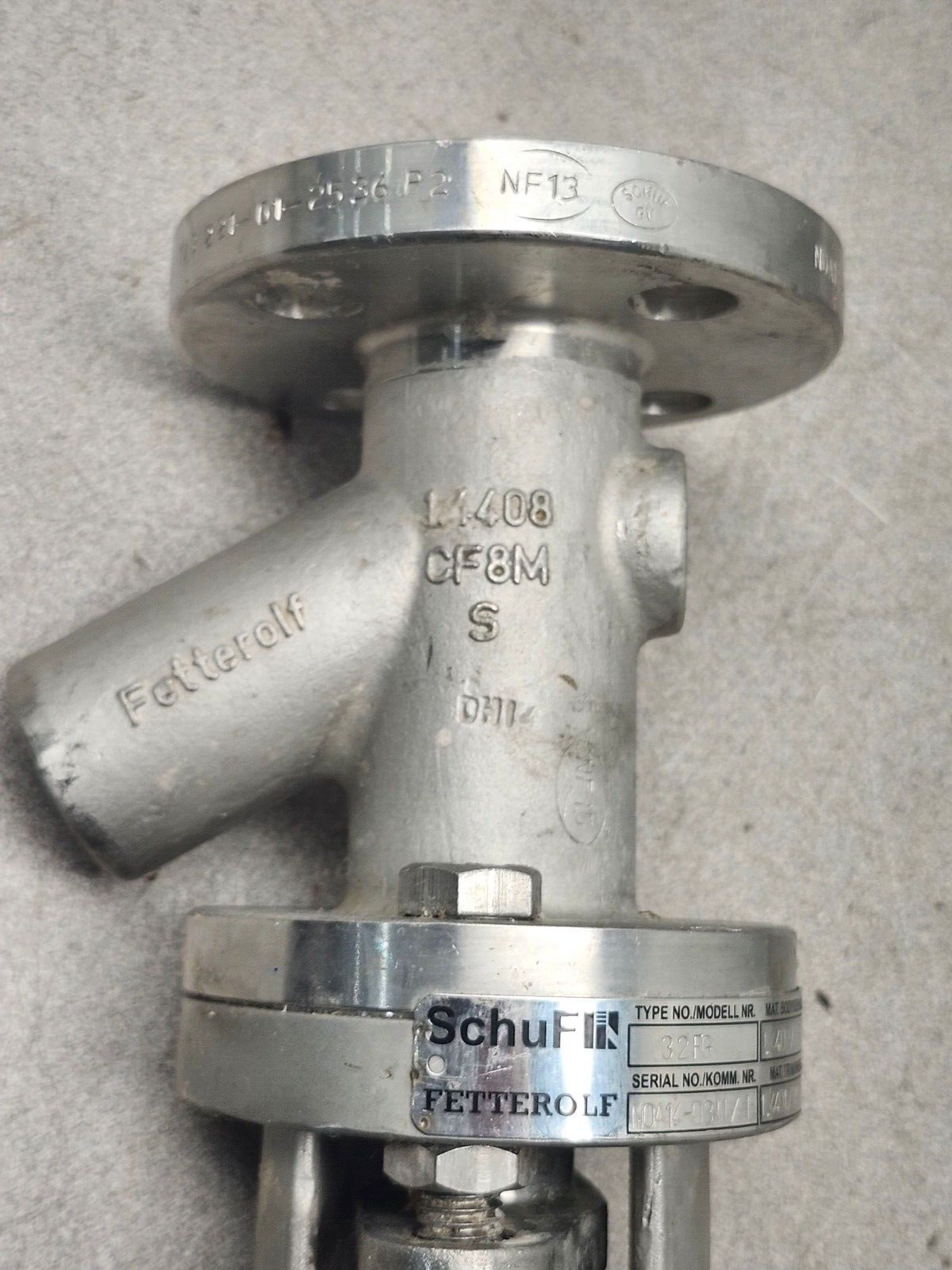 NEW SCHUF RAM-SEAL SAMPLING VALVE 32FG SIZE 1RF/3/4NPT
