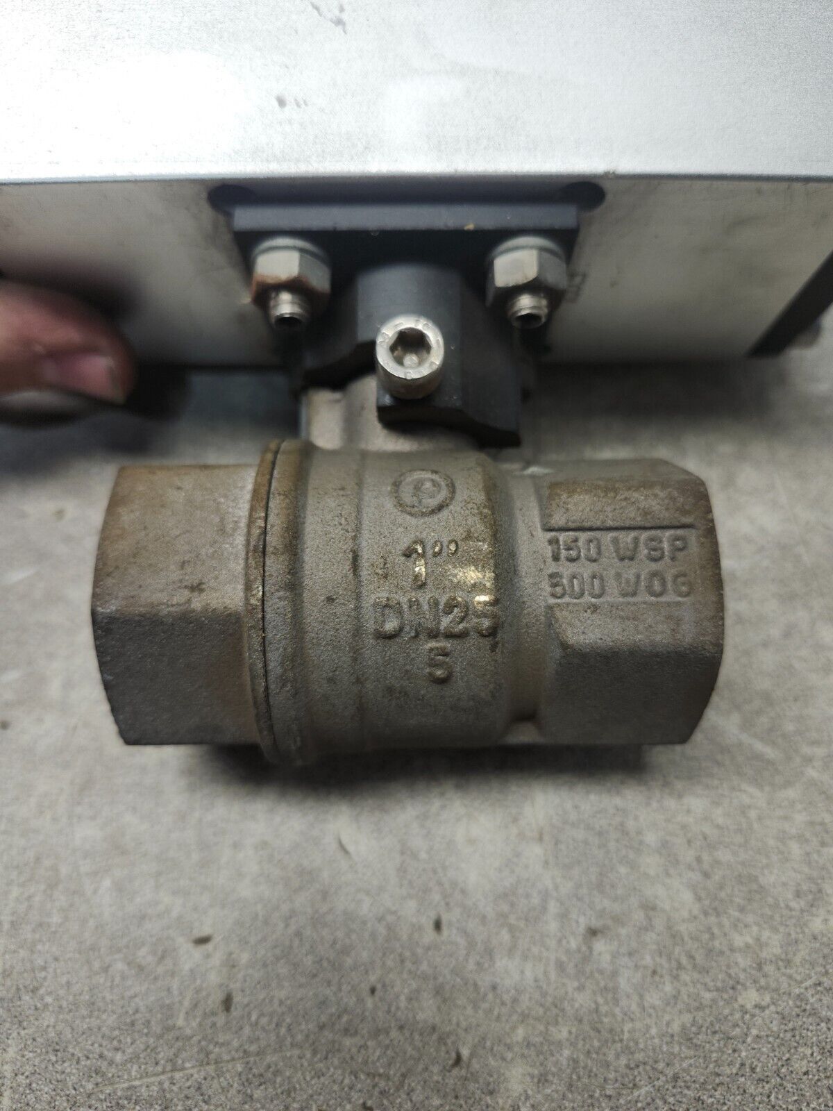 NEW NO BOX JOMAR AUTOMATION ACTUATOR W/ 1'' VALVE AS-60-12