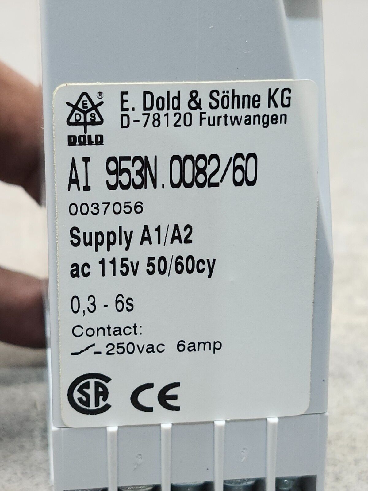 NEW IN BOX DOLD & SOHNE AI 953N.0082/60 Timer