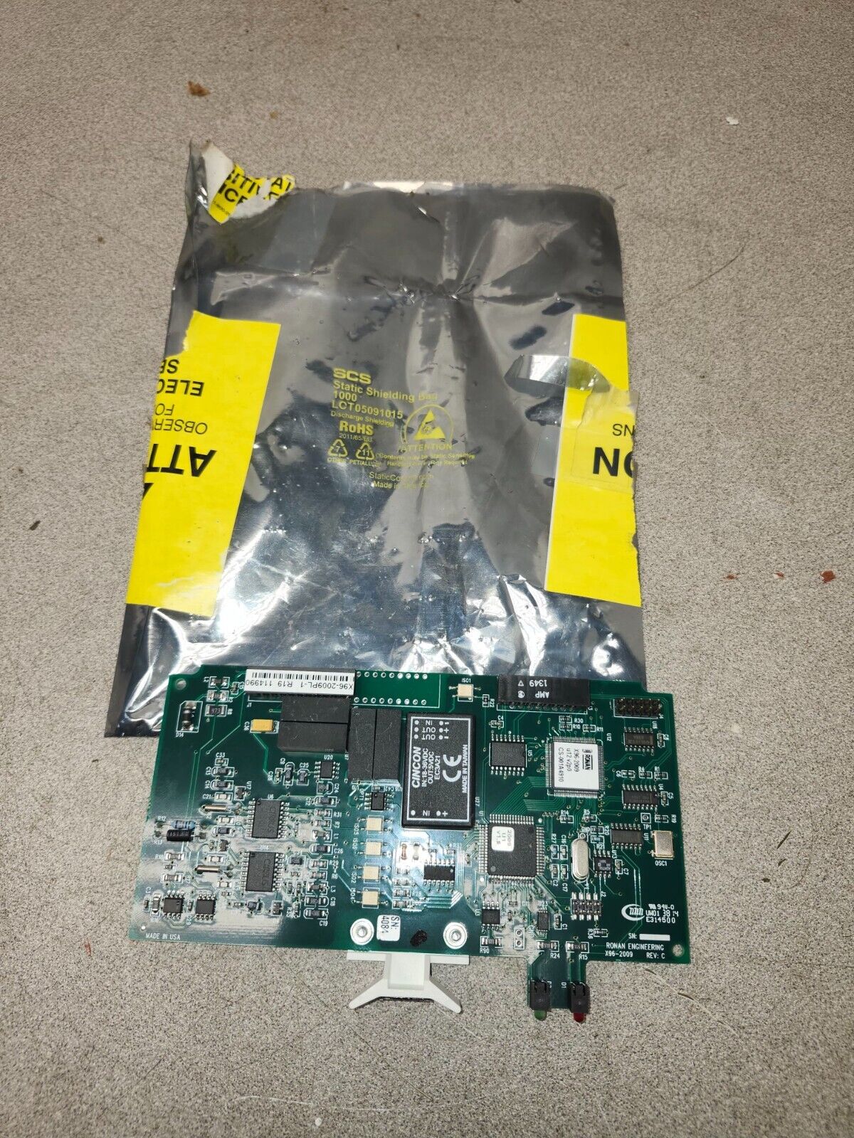 NEW RONAN ENGINEERING CPU MODULE X96-2009 REV. C