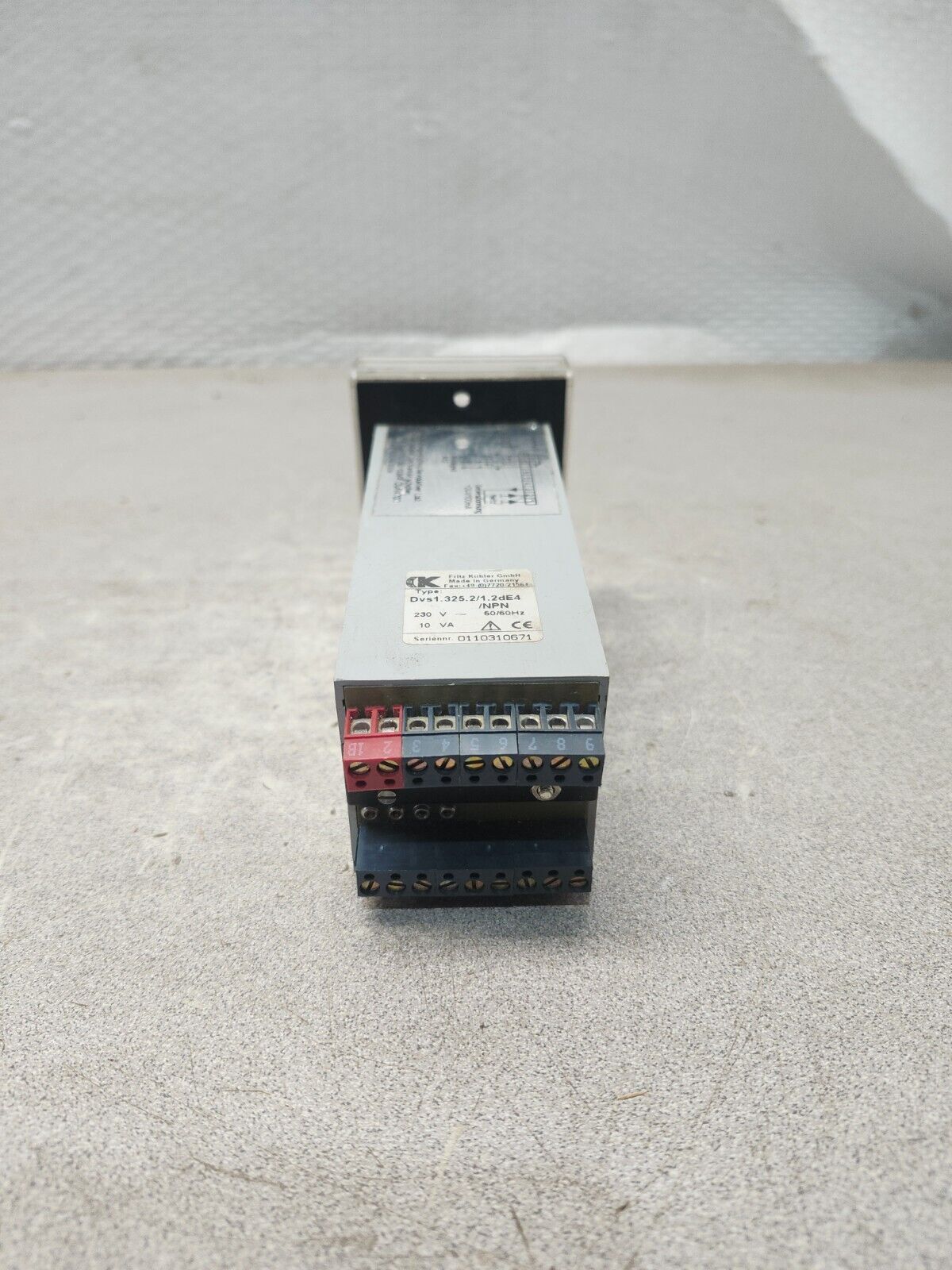 USED Kubler Controller Module DVS1.325.2/1.2DE4