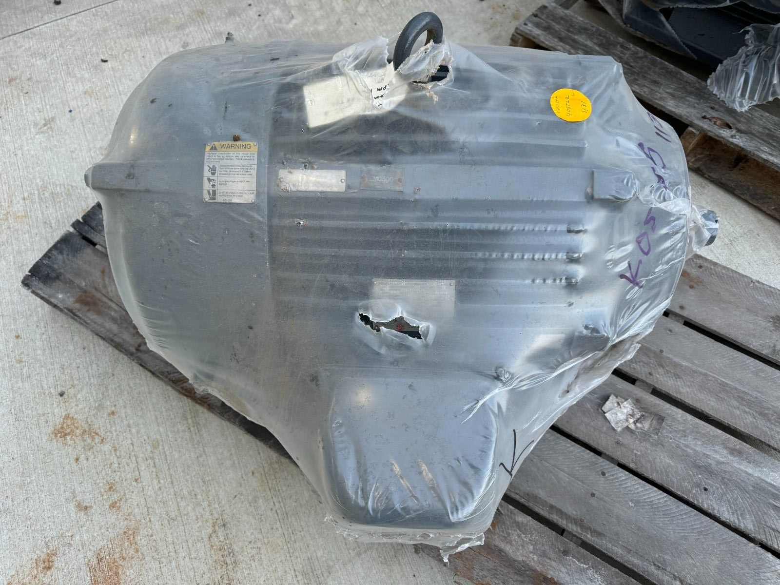 REBUILT US MOTORS 100HP 1780RPM ELECTRIC MOTOR 405TS FRAME 460V. C100P2CS 7995A