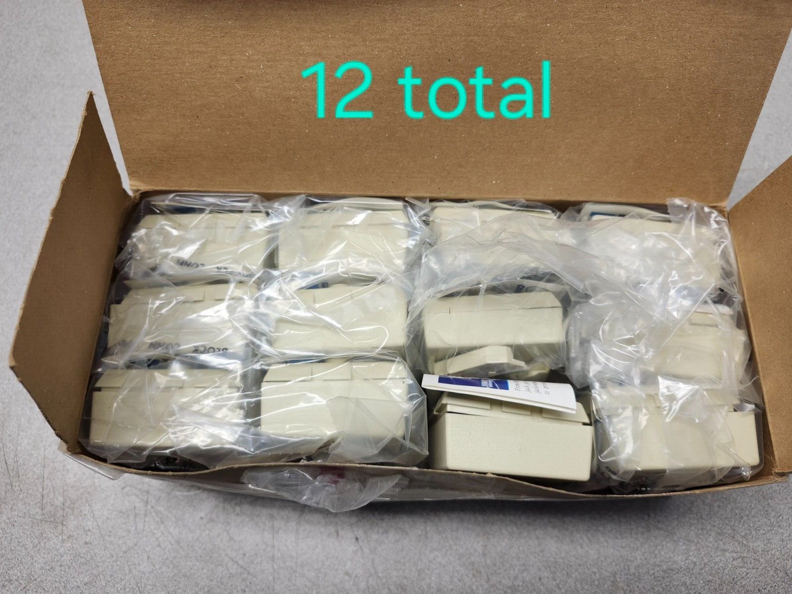 NEW IN BOX LOT OF 12 Suttle Corro-Shield Modular Jack Assembly SE-625SANS6-52RC