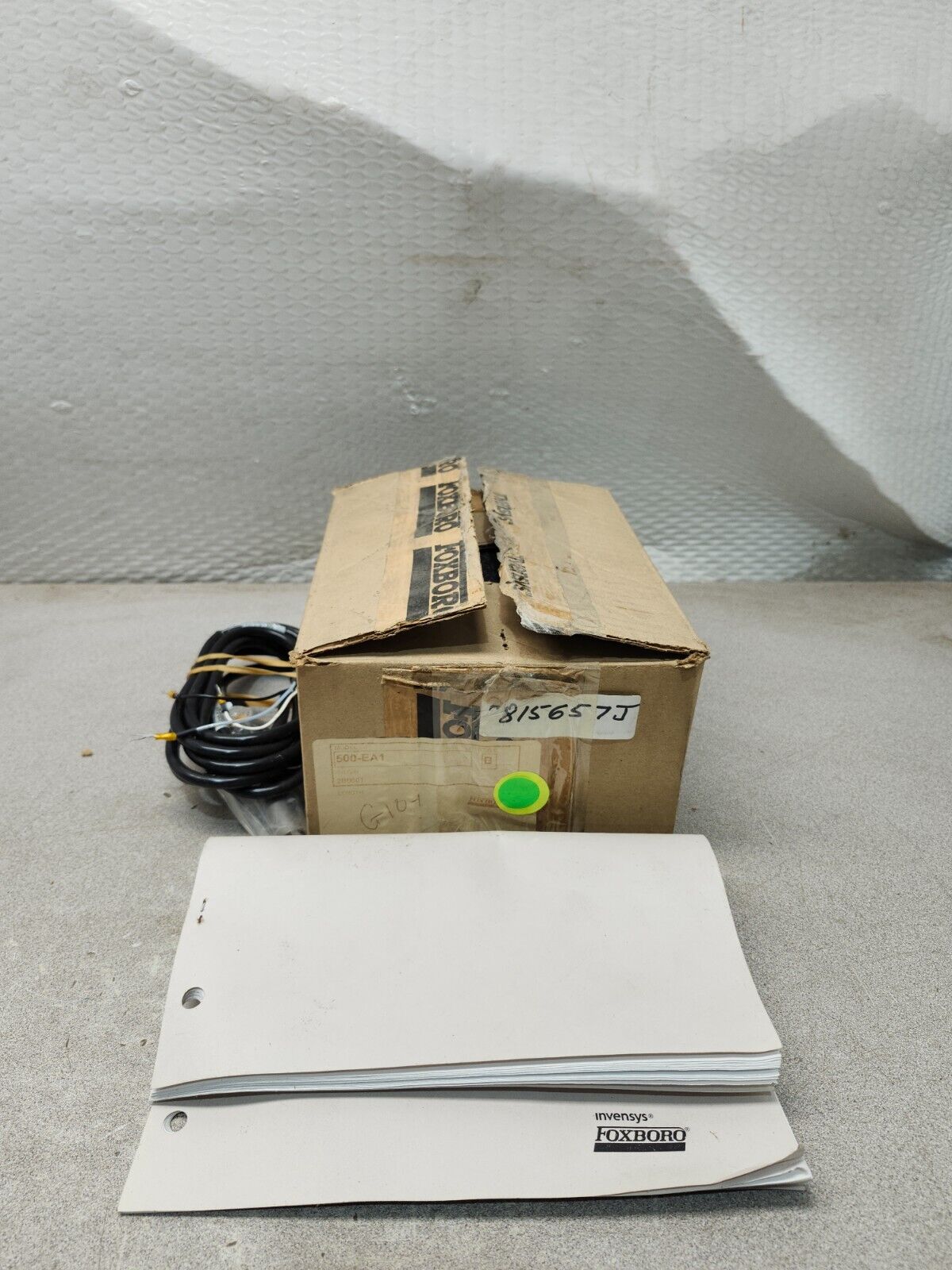 NEW IN BOX FOXBORO CONDUCTIVITY SENSOR 500-EA1 2B0601