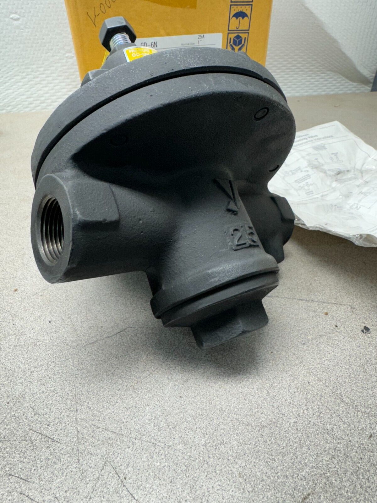 NEW ARMSTRONG 1" PRESSURE REDUCING VALVE 3-15PSIG. GD-6N(A)