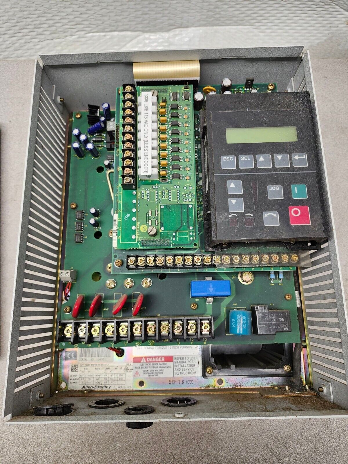 USED Allen-Bradley 1336 Plus II Sensorless Vector , 1336F-BRF75-AA-EN-HAS2-L4