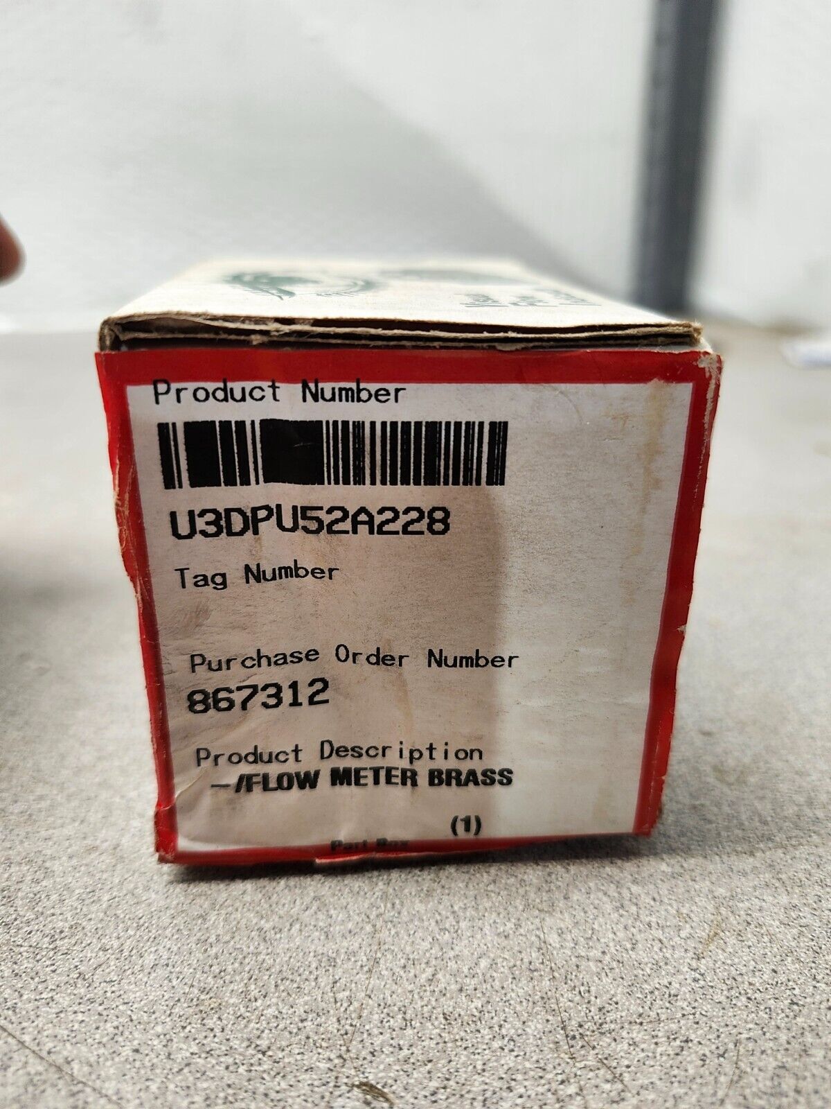 NEW IN BOX Machine Products visual flow indicator 1/4'' 003058