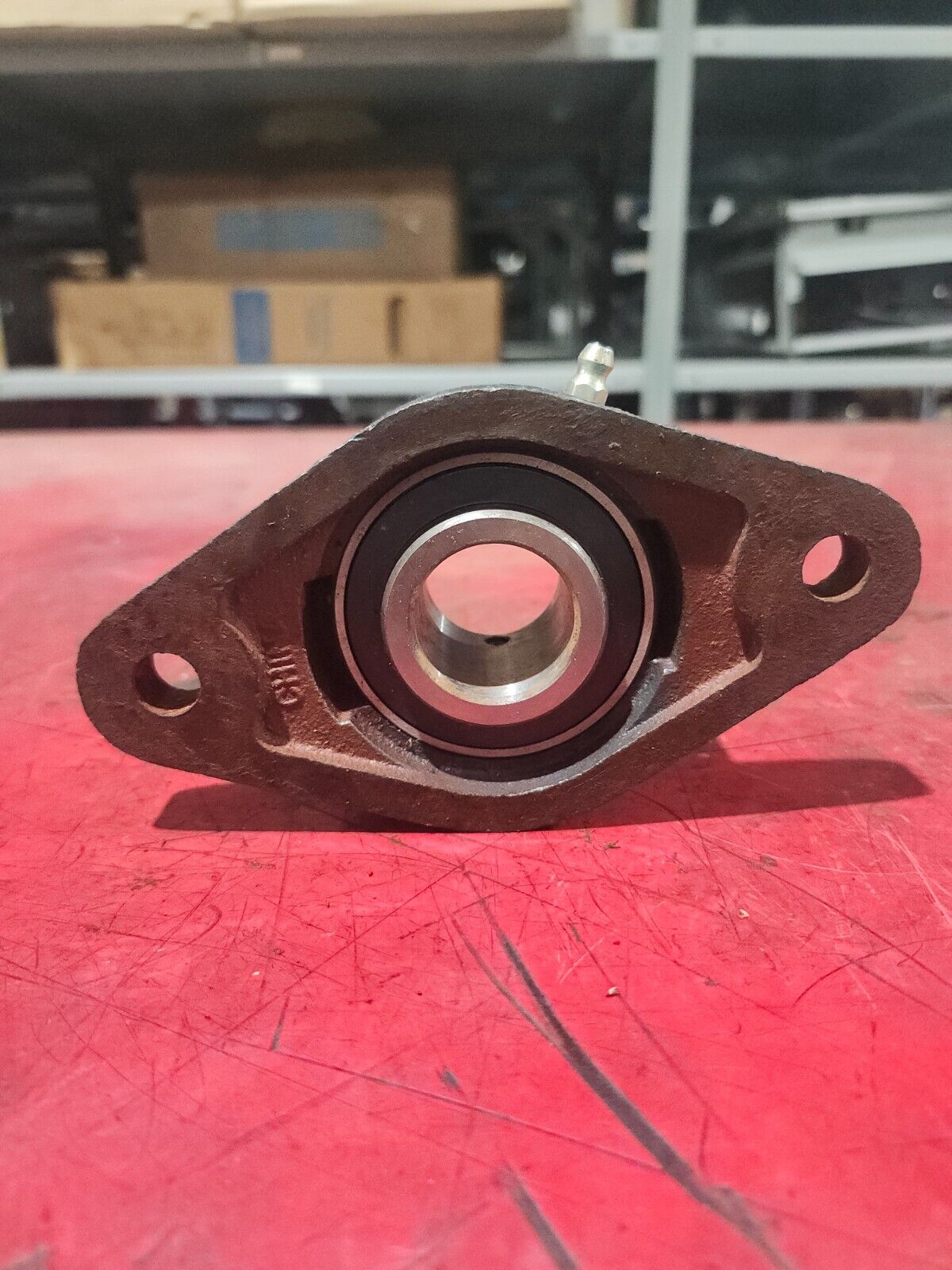 NEW NO BOX TR Flange Mount PILLOW BLOCK Bearing, 2 Bolt Flange FL206,UC206-1B