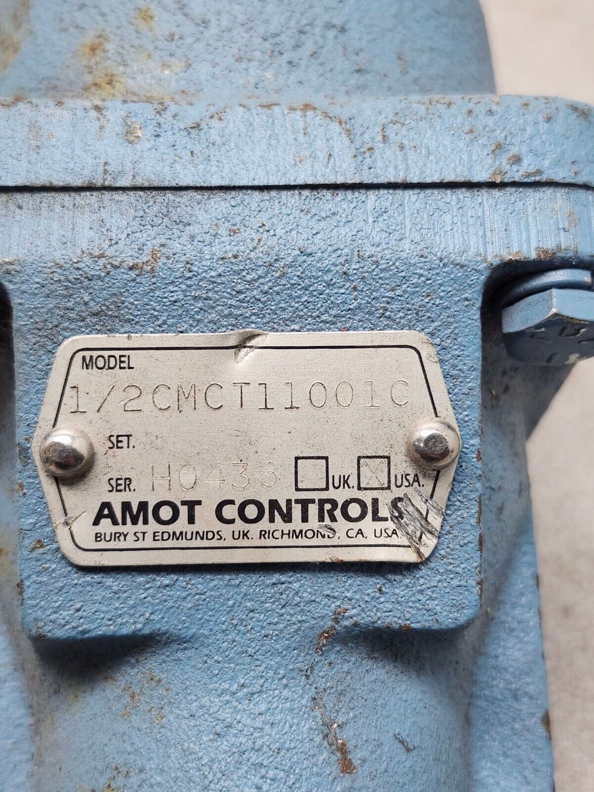 NEW NO BOX AMOT VALVE 1/2CMCT11001C