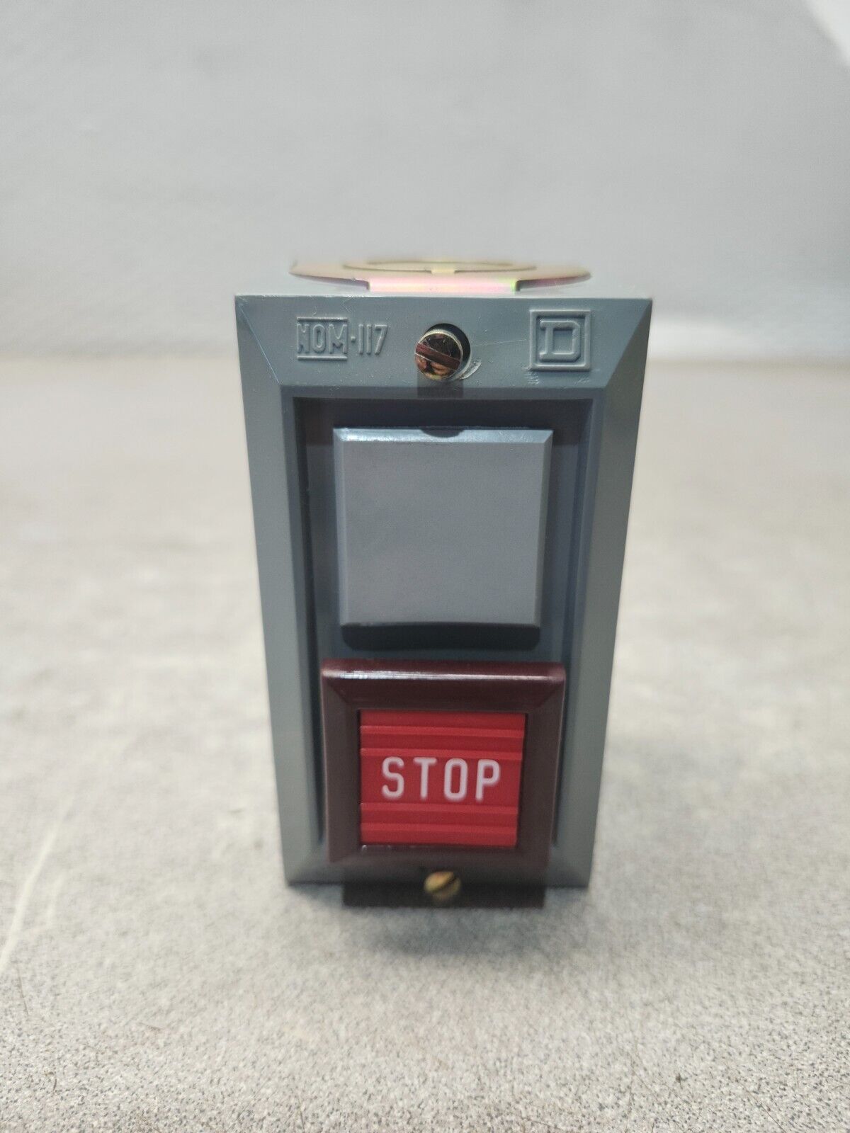 NEW IN BOX LOT OF 5 Square D Control Station Stop Push Button 600V 9001BG103