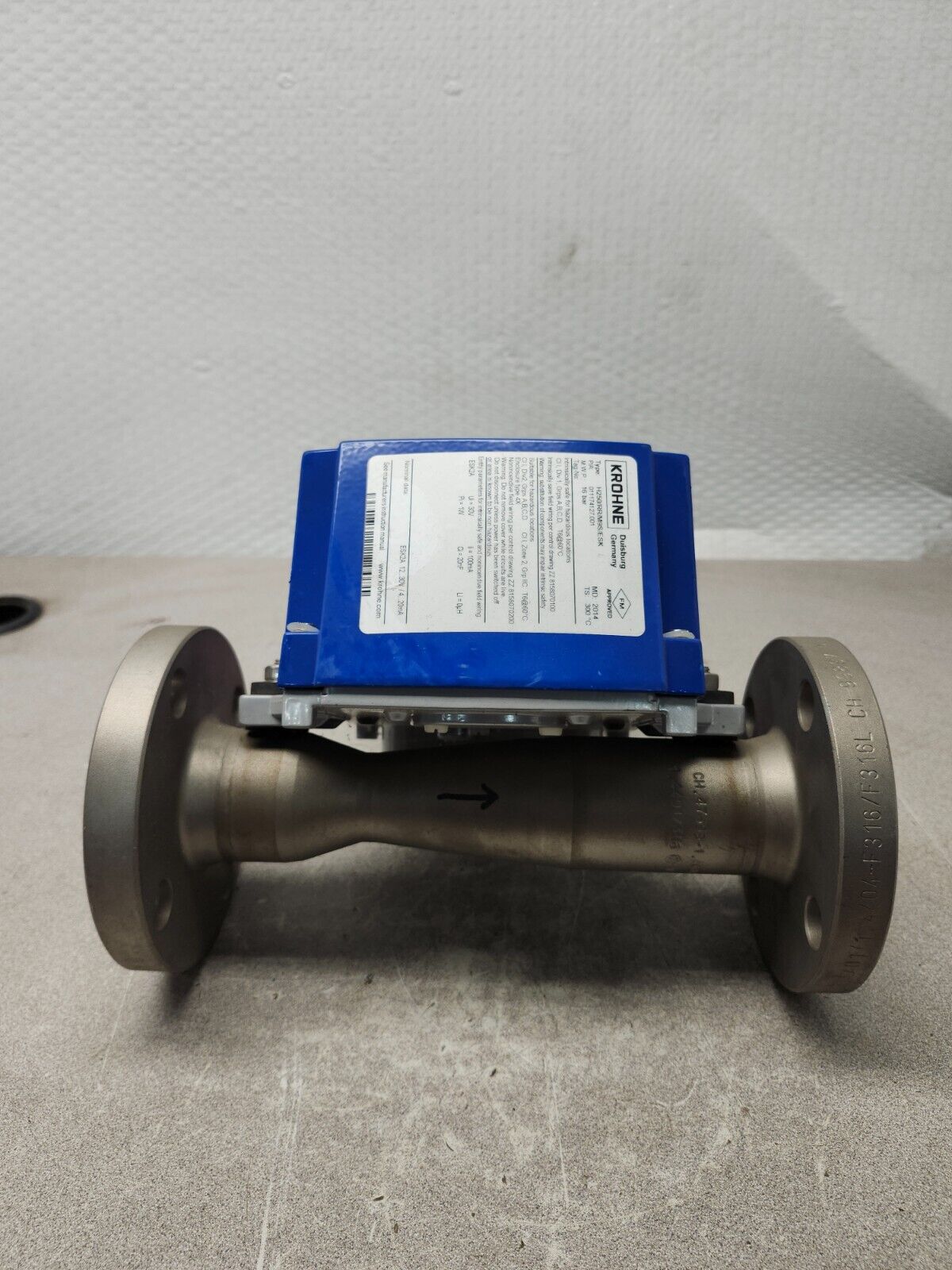NEW NO BOX KROHNE VARIABLE AREA FLOWMETER 1,1/2'' H250/RP/M9S/ESK