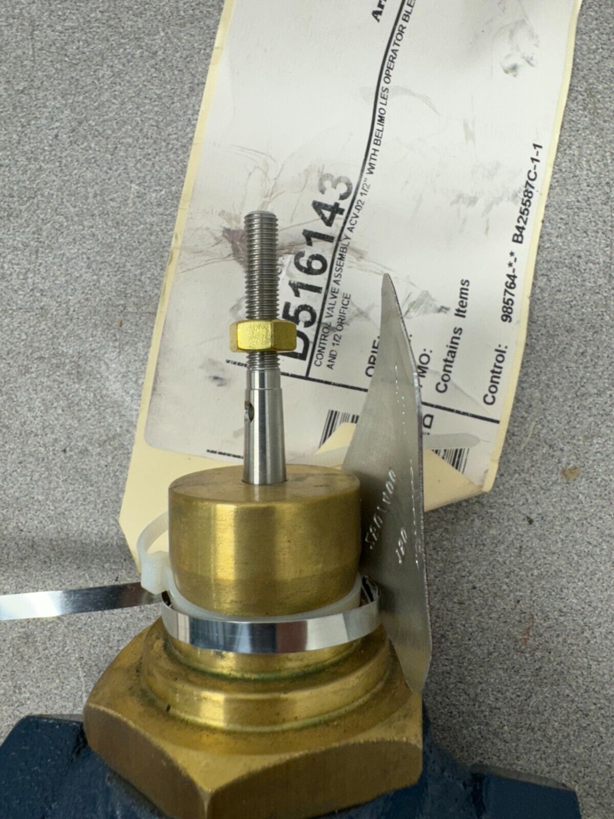 NEW ARMSTRONG 1/2" ORFICE VALVE ACV2BLEM *NO COIL*