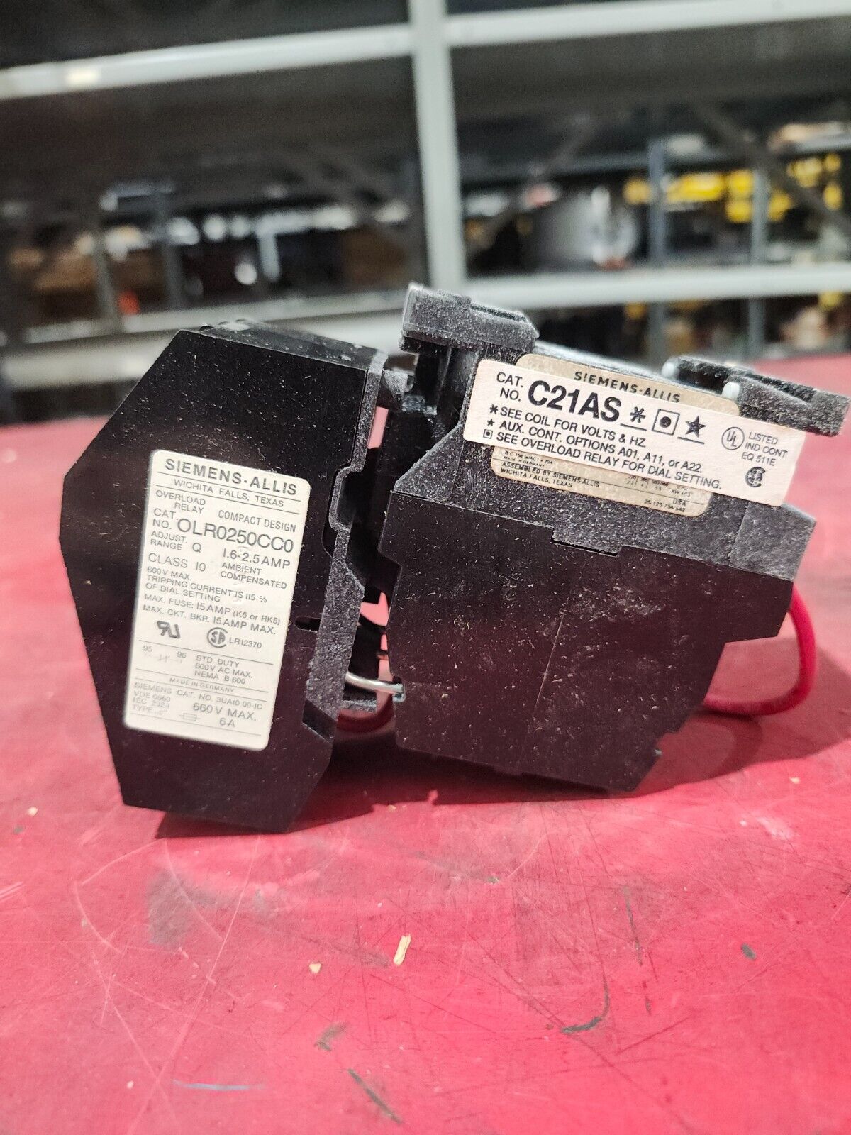 NEW IN BOX SIEMENS COMPACT AC MAGNETIC STARTER 24-699-008-756 C21AS1Q