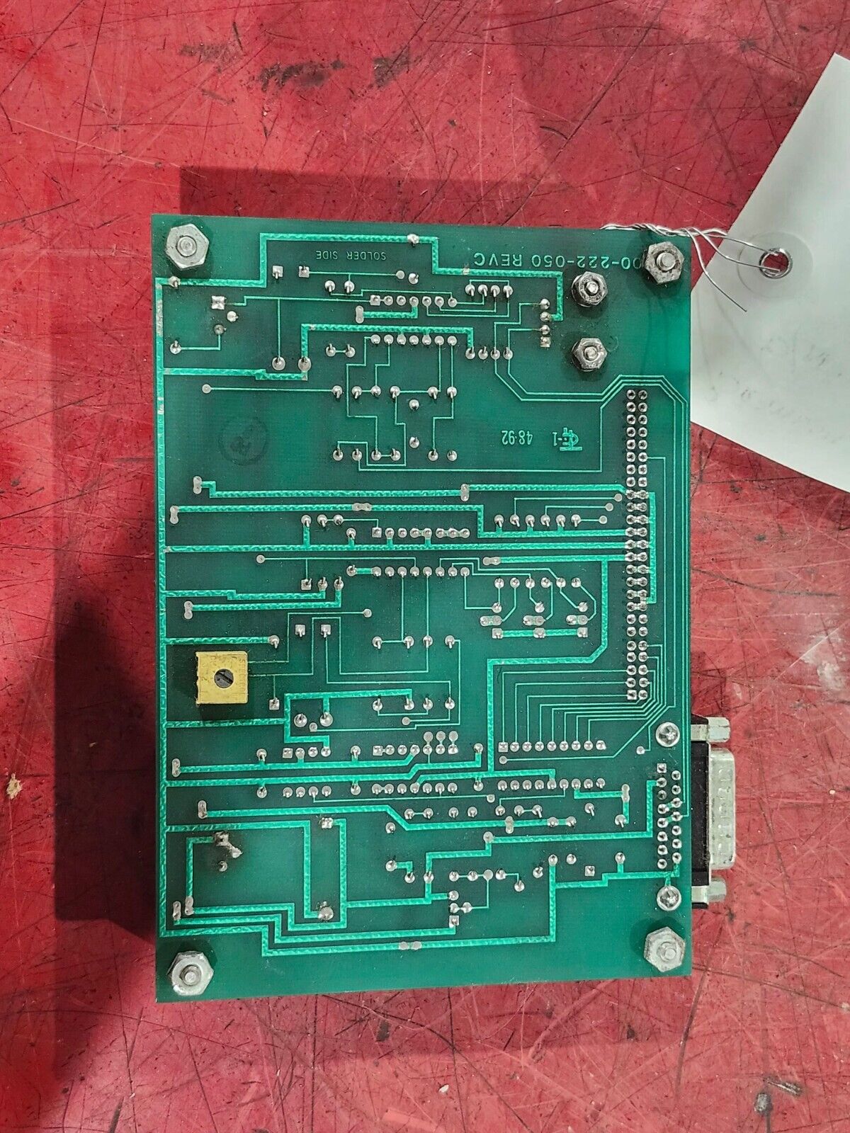 USED BRANSON ELECTRONICS CIRCUIT BOARD 100-222-050 REV. C
