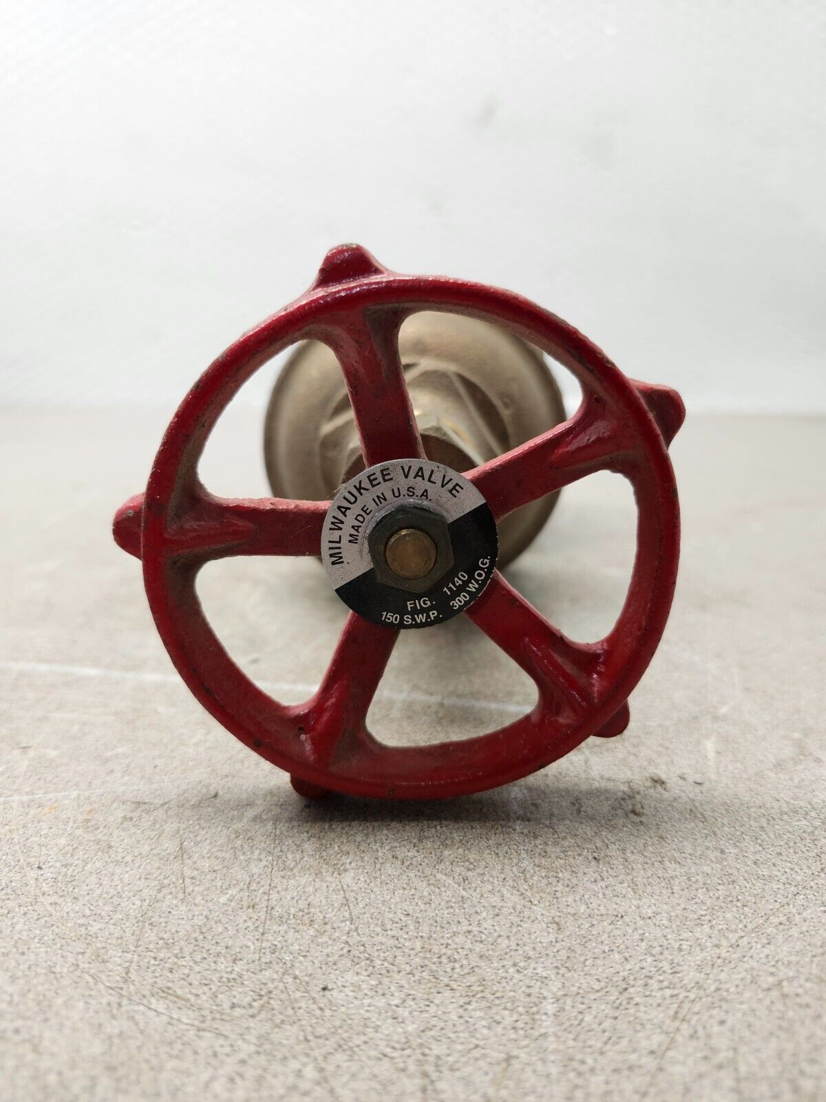 NEW NO BOX MILWAUKEE BRASS VALVE 2" FIG 1140 150 S.W.P. 300 W.O.G.