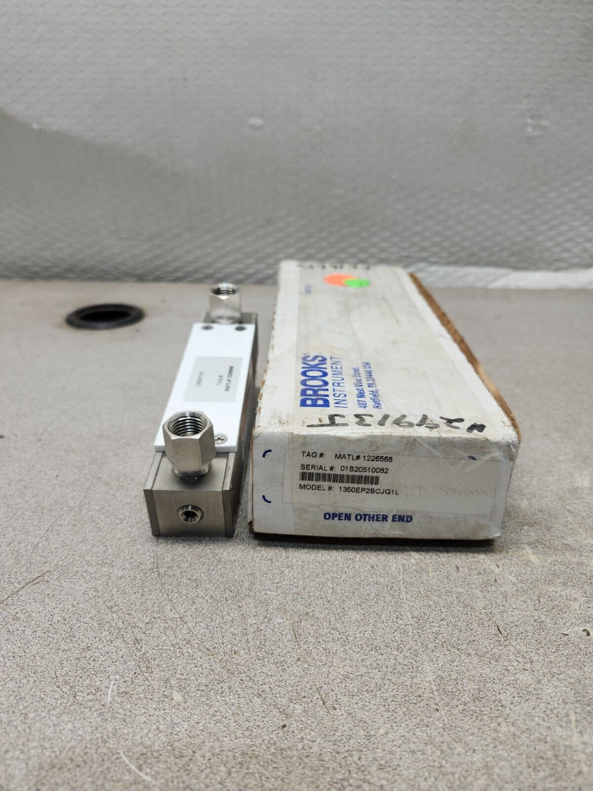 NEW IN BOX BROOKS FLOWMETER 1350EP2BCJG1L