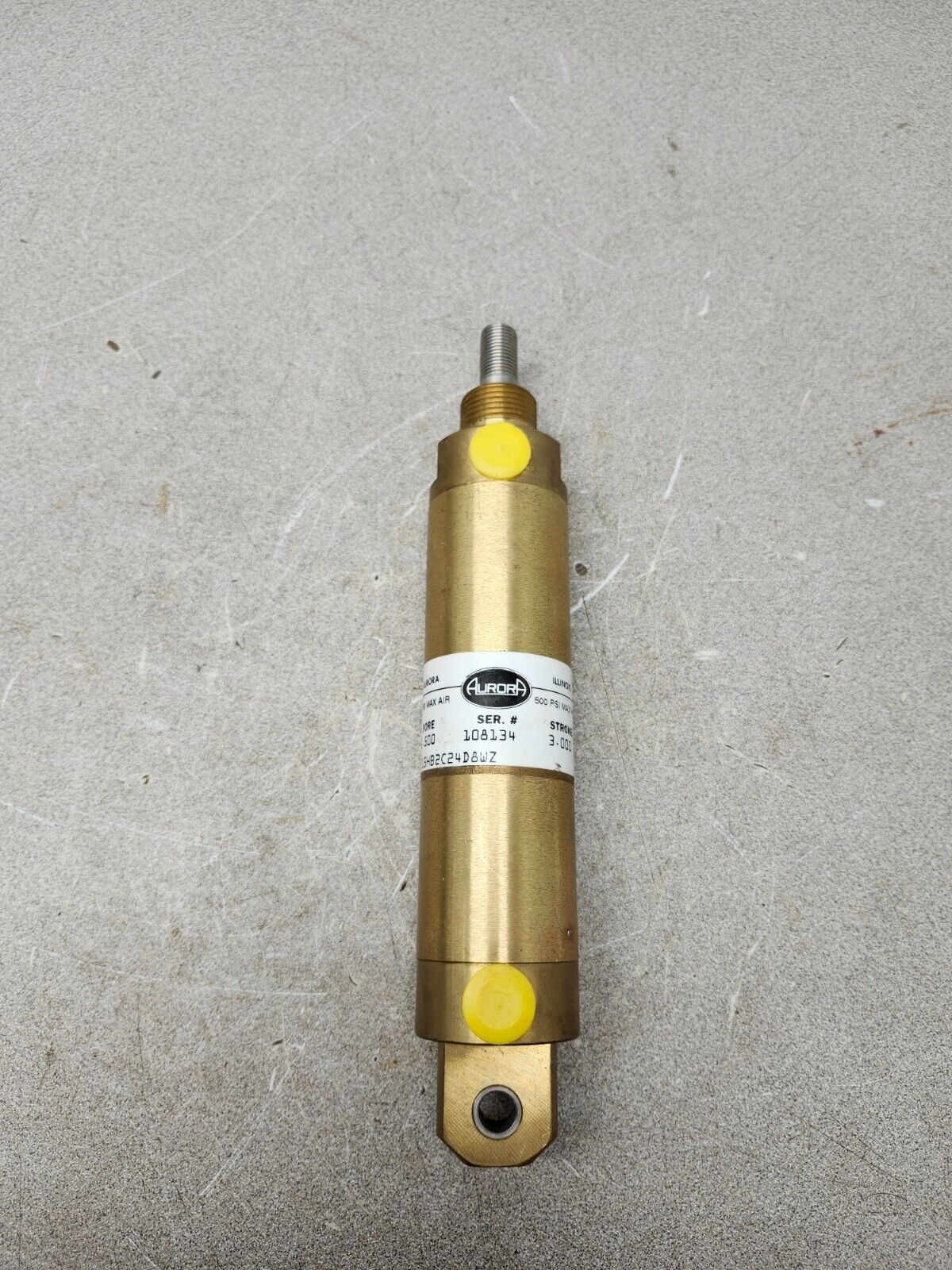 NEW NO BOX AURORA CYLINDER 1.500 BORE 3.000 STROKE 15HB2C24D8WZ