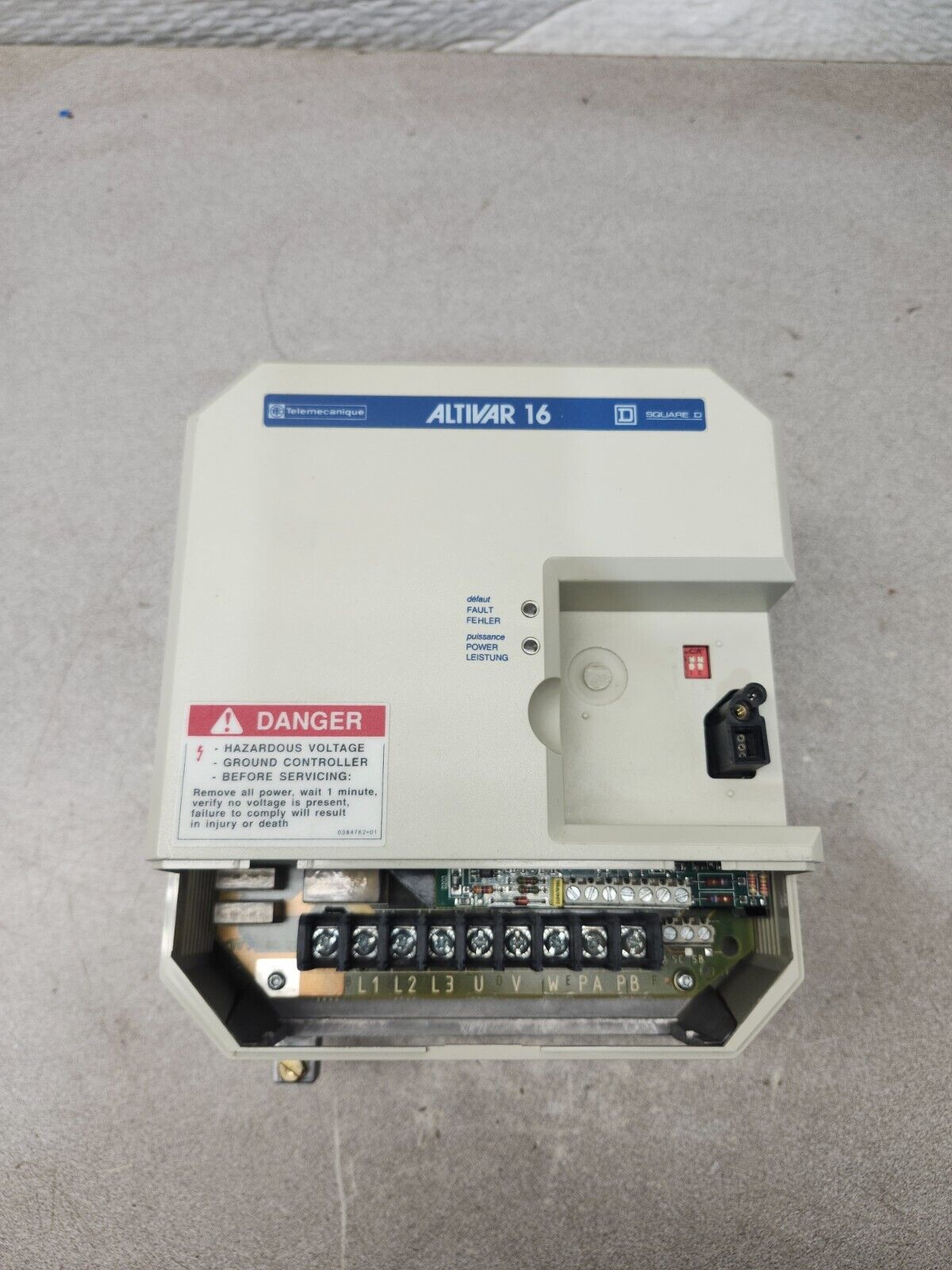 USED Square D Telemecanique 460V/60HZ 3PH ATV16U18N4