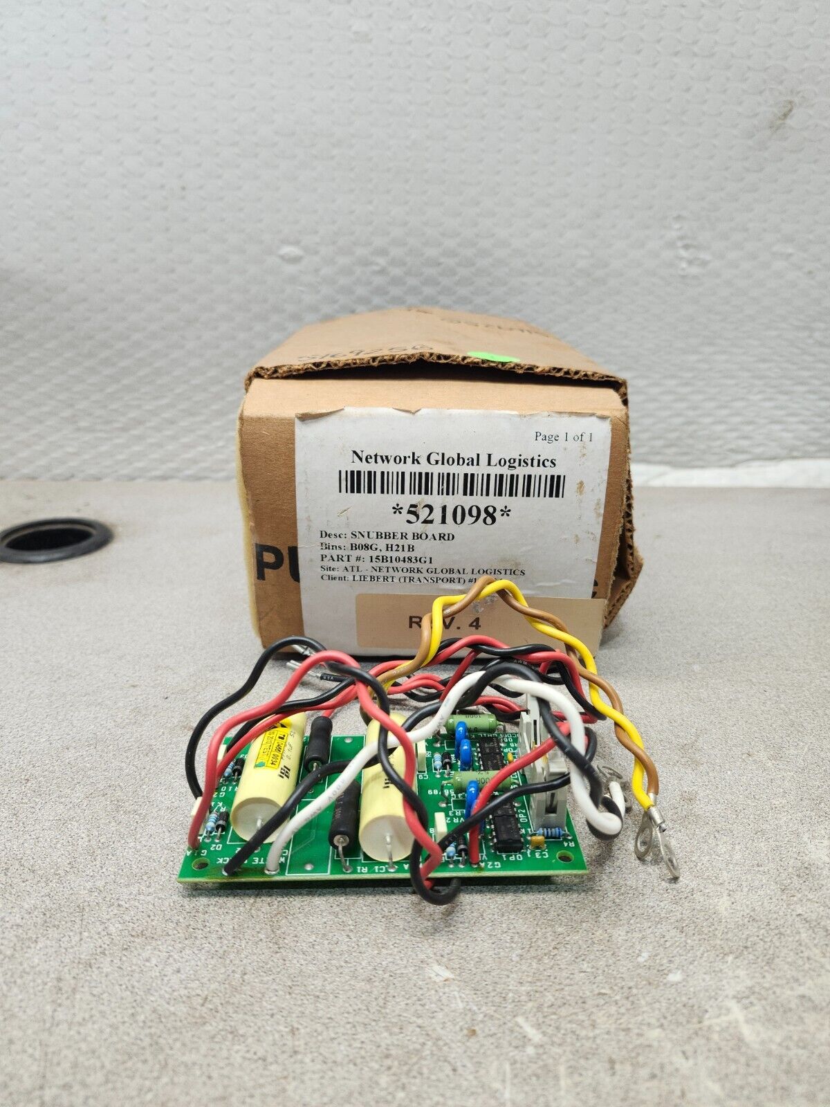 NEW IN BOX NETWORK GLOBAL LOGISTICS Circuit Board 15B10483G1