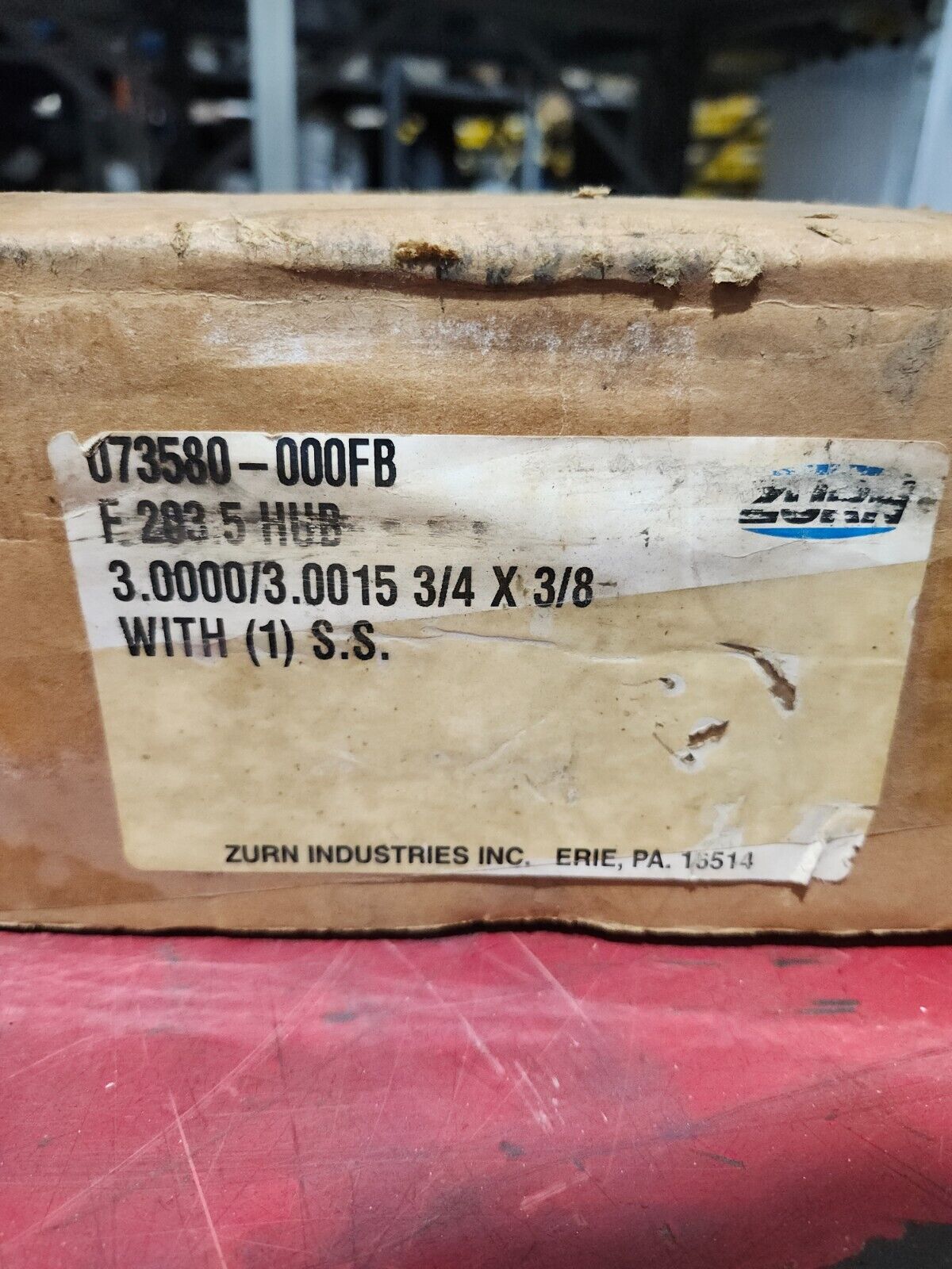 NEW IN BOX ZURN ROUGH BORE 073580-00FB F 203.5 HUB