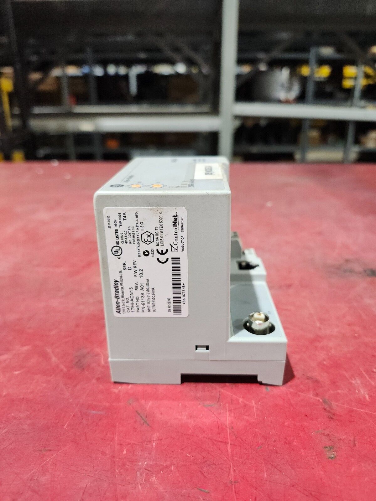 USED ALLEN BRADLEY CONTROL NET ADAPTER 1794-ACN15