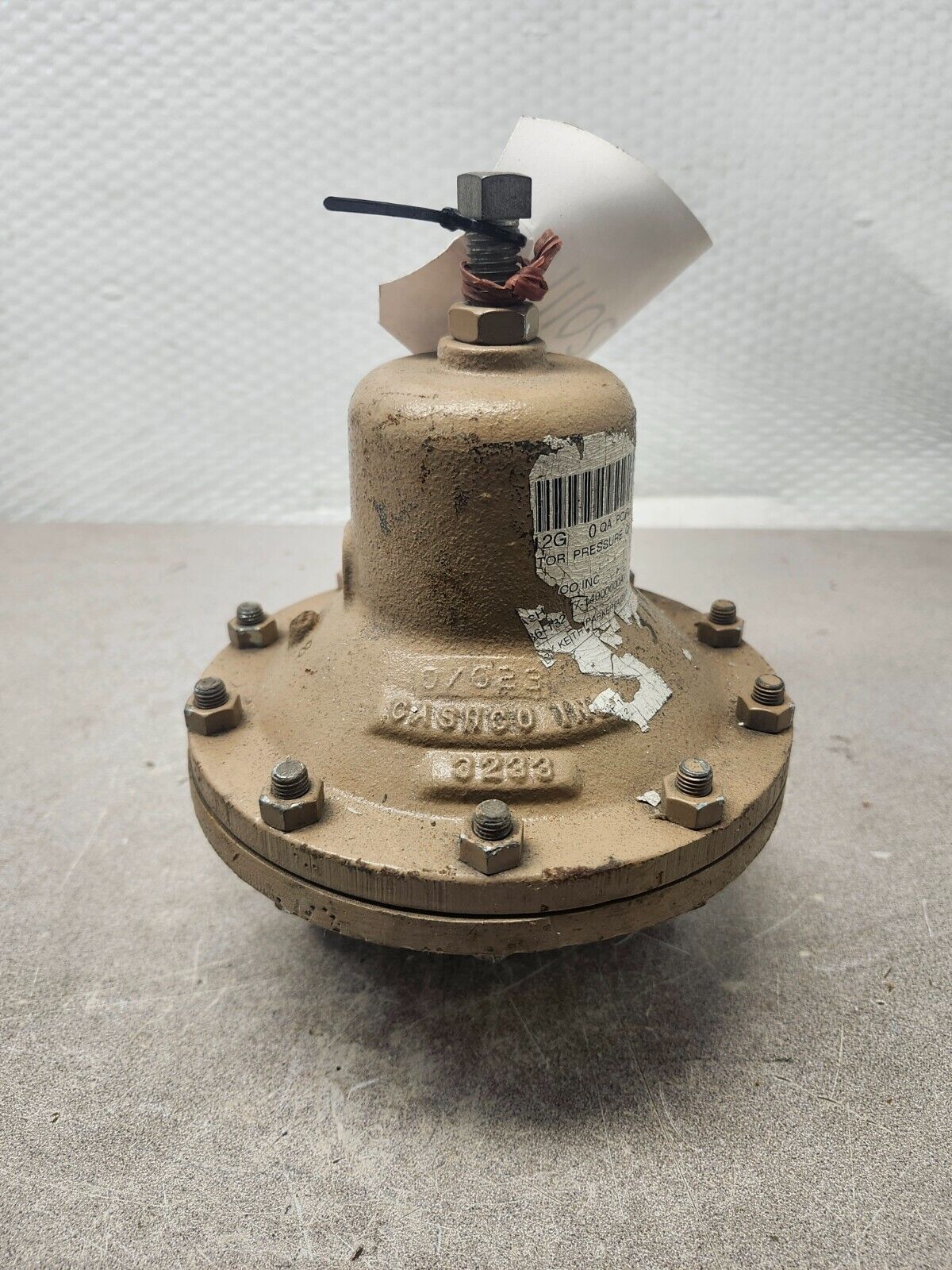 NEW NO BOX CASHCO PRESSURE REDUCING 3/4'' NPT D BRZ7CI7B2