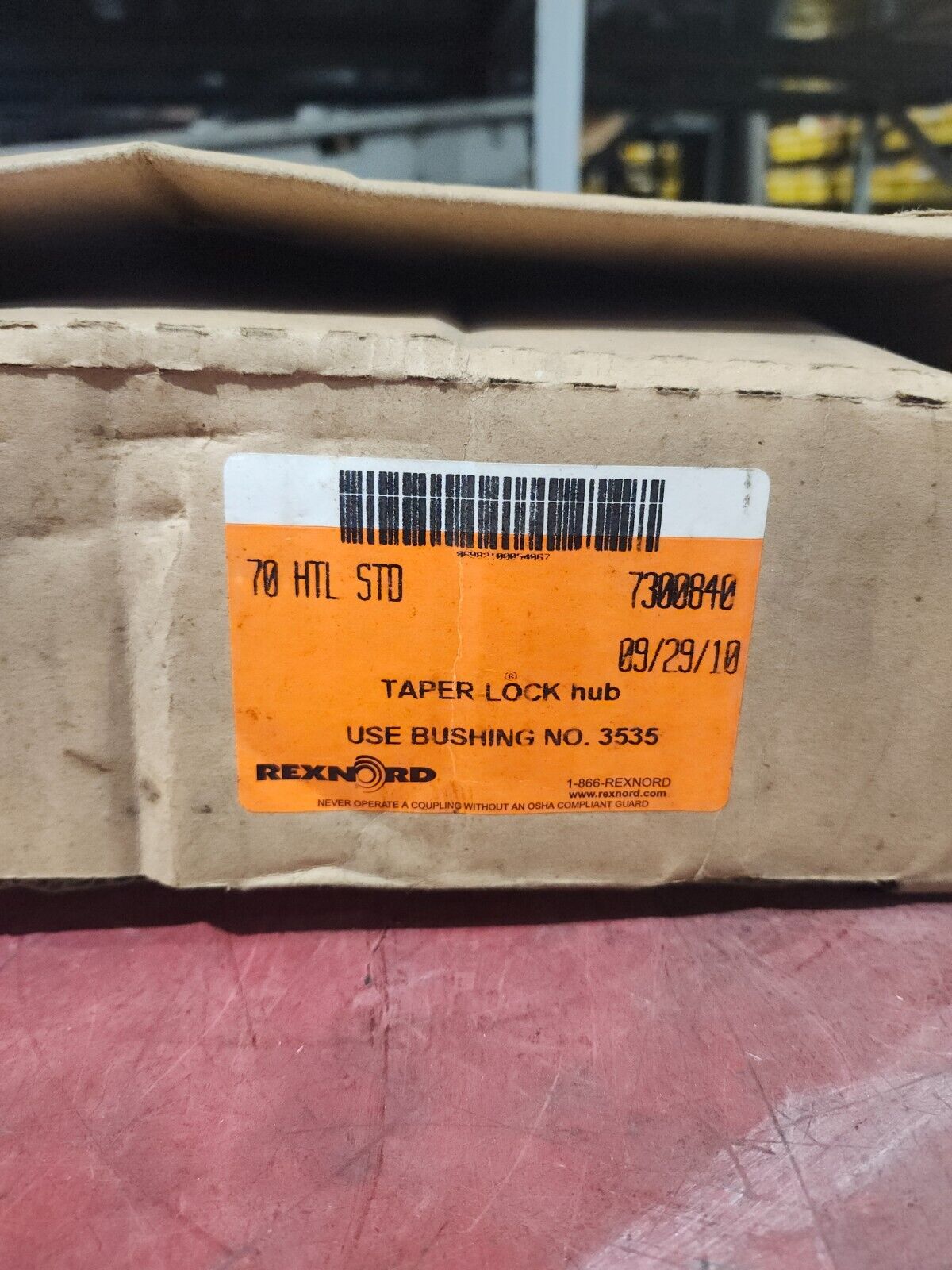 NEW IN BOX REXNORD 70 HTL STD TAPER-LOCK HUB 7300840