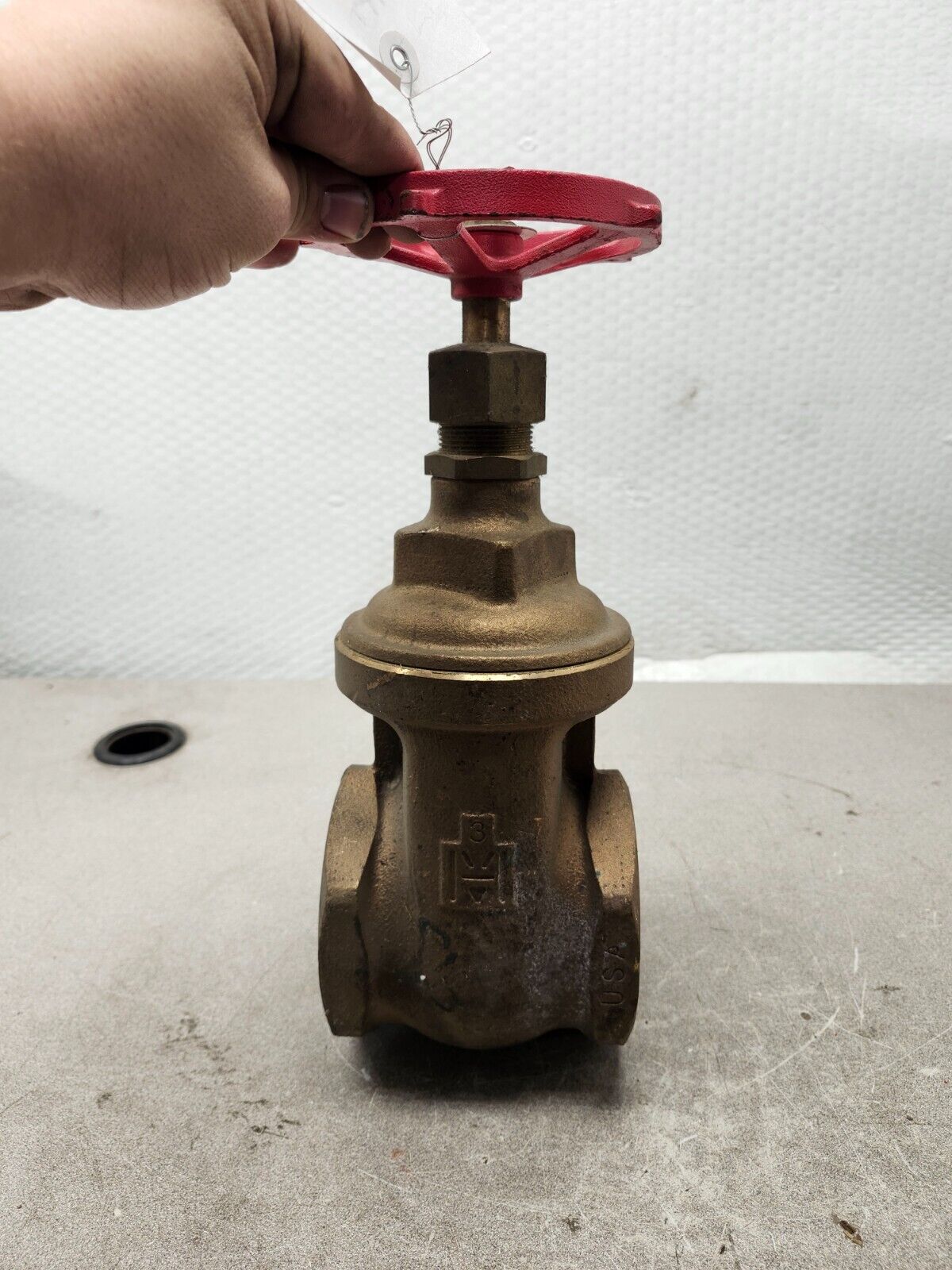 NEW Milwaukee Gate Valve Brass, Long Stem Valve, Fig. 105 125SWP 200 WOG