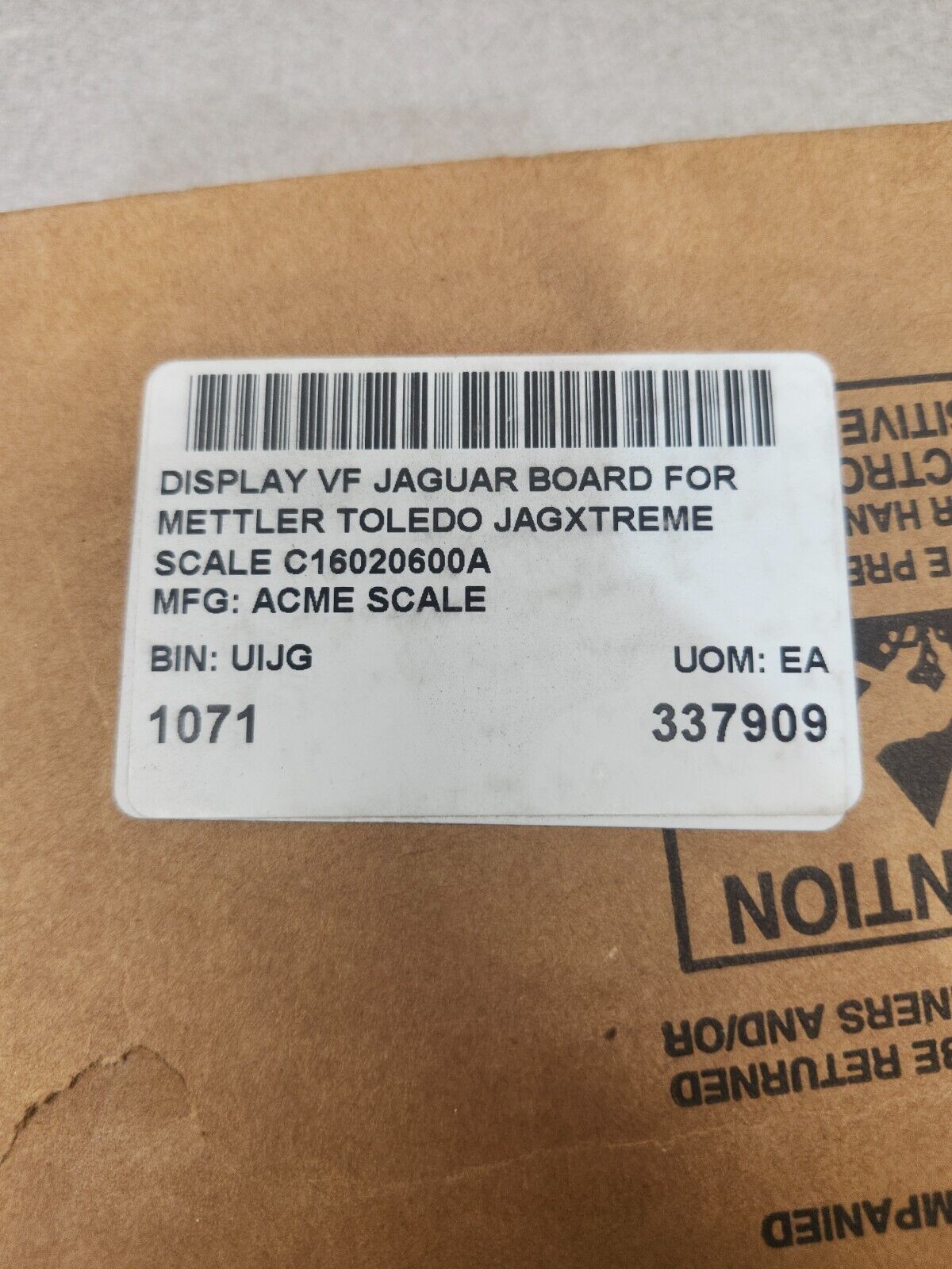NEW IN BOX LOT OF 2 Mettler Toledo VF Display PCB Circuit Board C16020600A