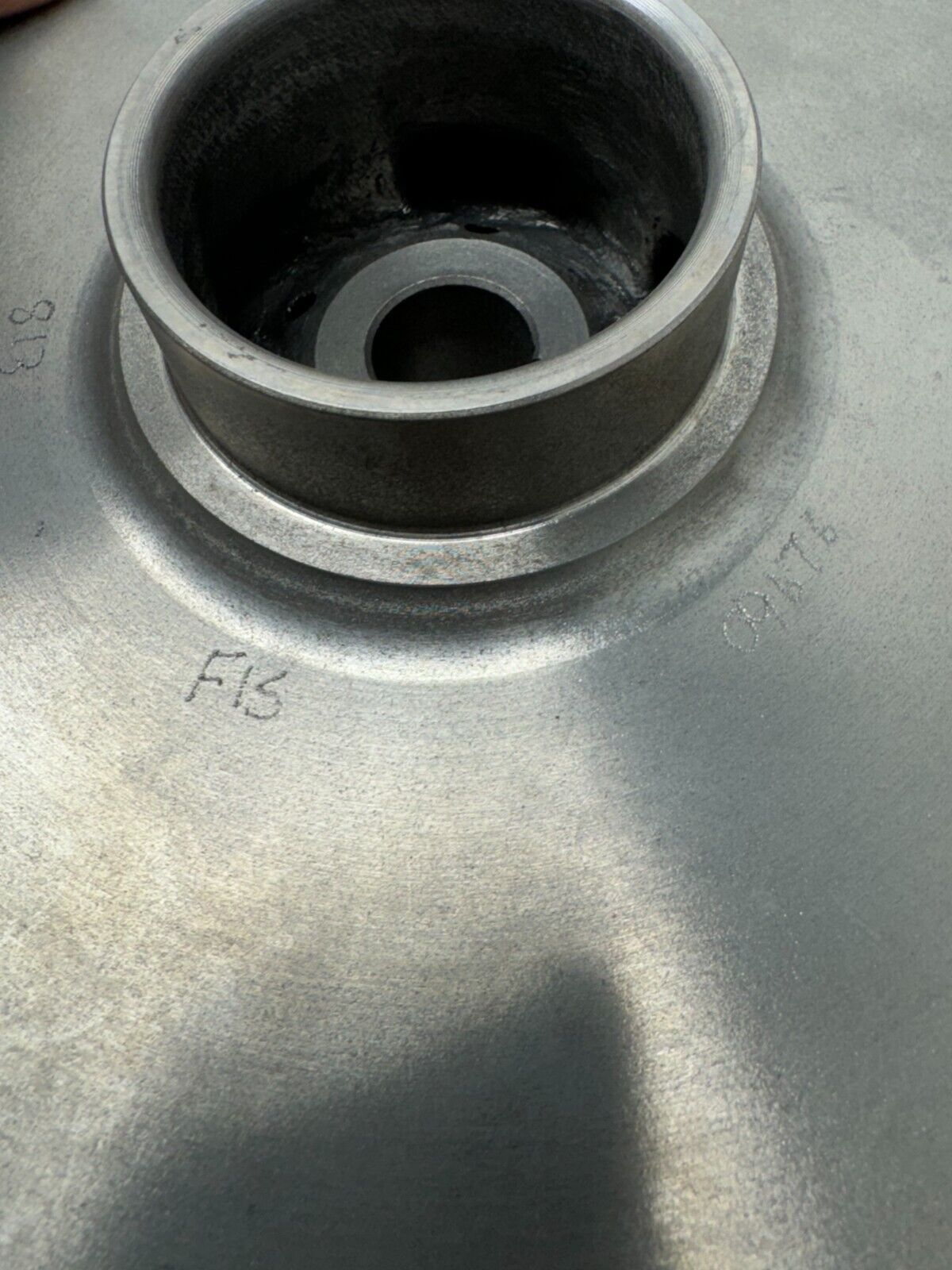 NEW Ingersoll Rand 150ARVH3DX1 5-vane 9-3/8in Pump Impeller 3/4in