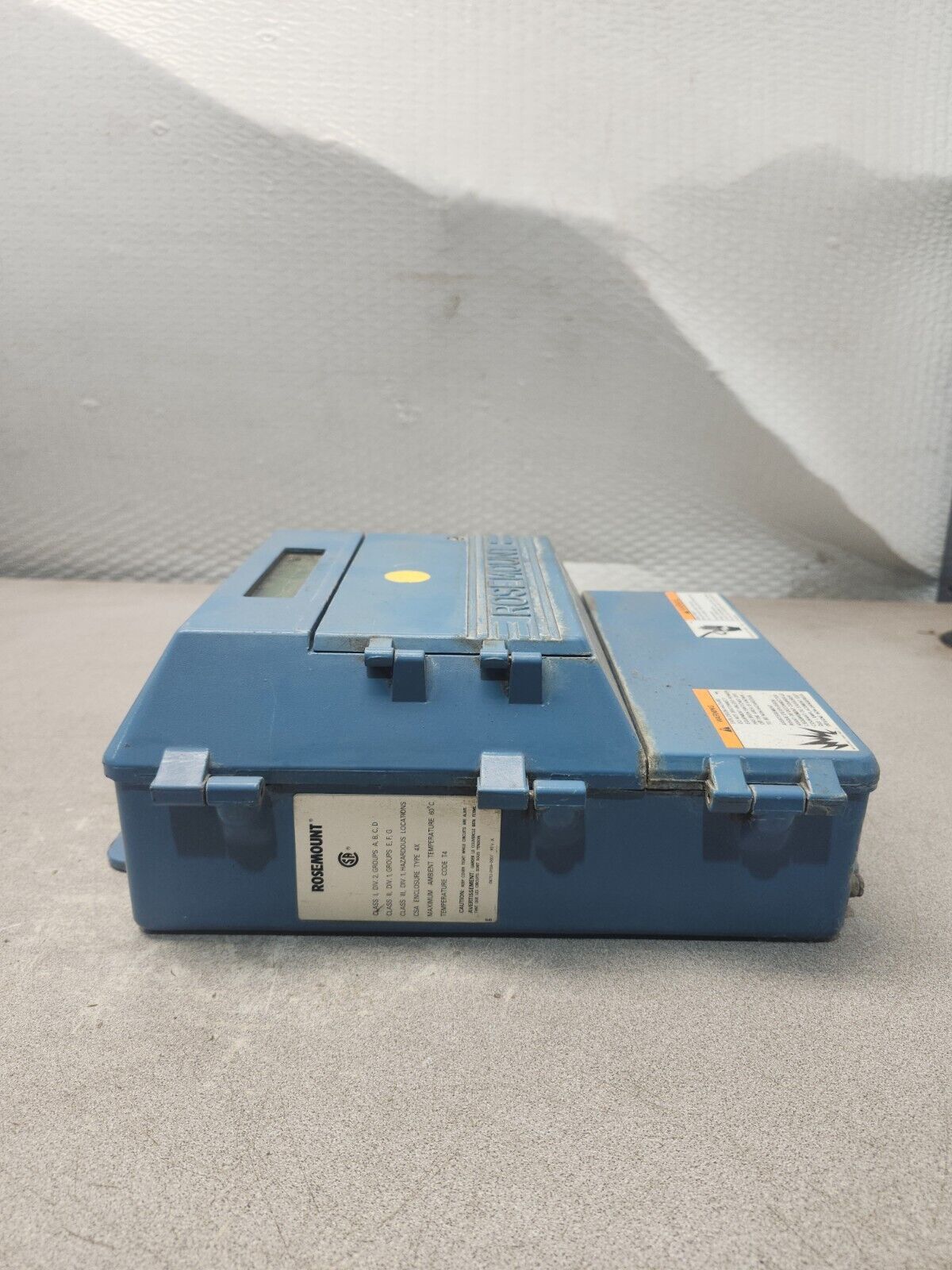 USED ROSEMOUNT MAGNETIC FLOW TRANSMITTER MODEL 8712C R12N0CEM4