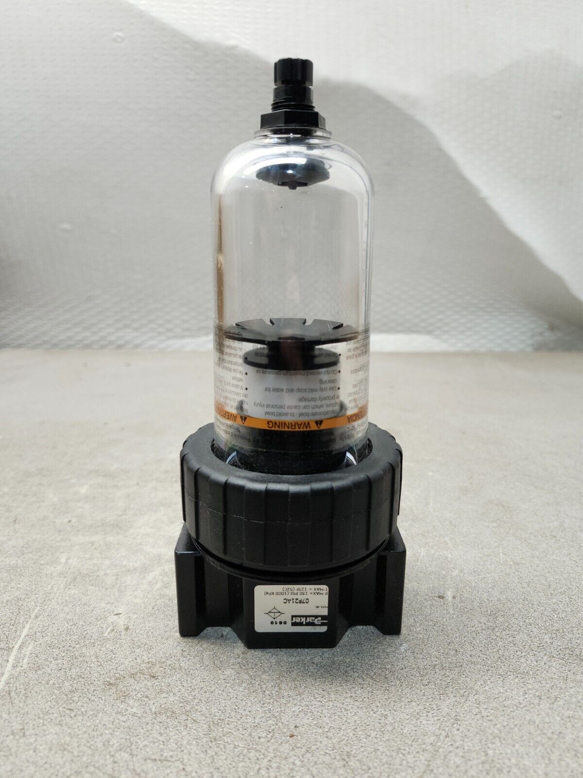 NEW IN BOX PARKER PNEUMATIC FILTER 3/8" 07F21AC