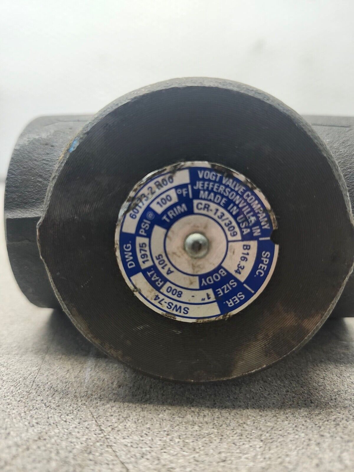 NEW NO BOX VOGT CHECK VALVE SWS-47 B16.34 60173-2 R00