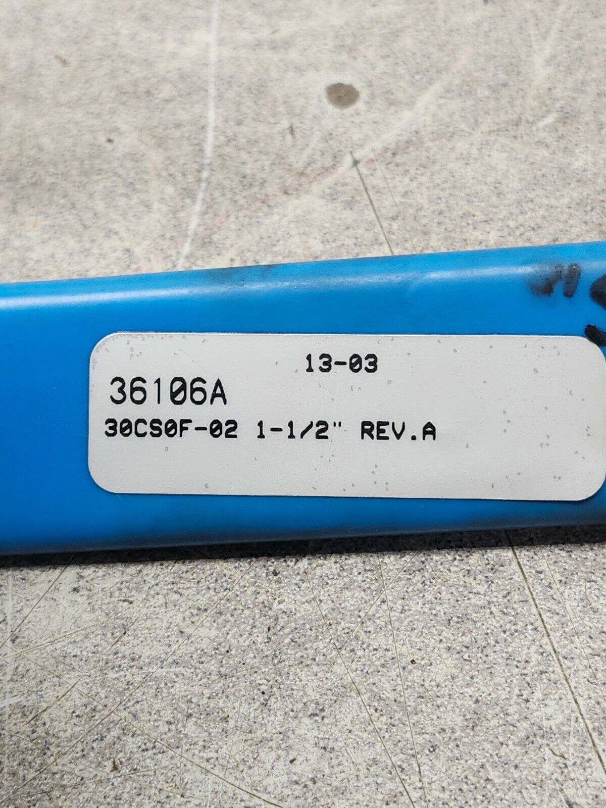 NEW NO BOX MILWAUKEE BALL VALVE 30CSOF-02 1-1/2 REV A