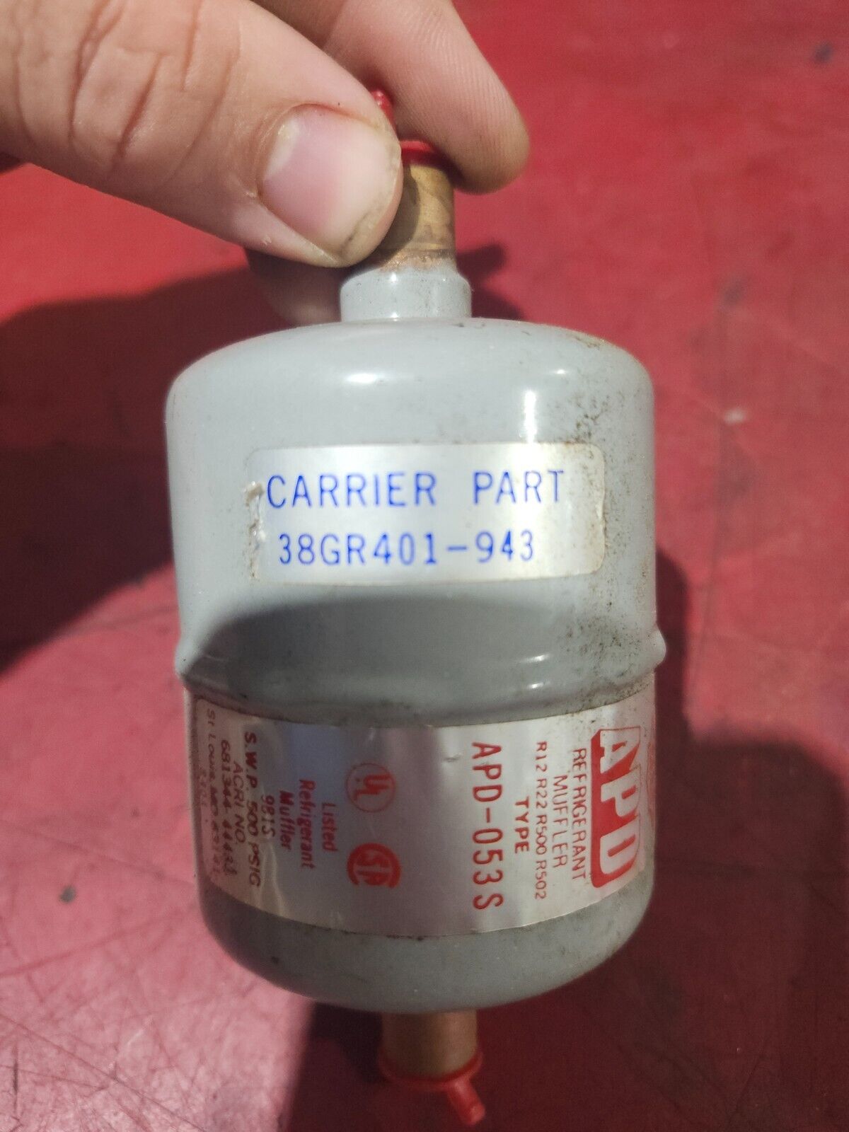 NEW NO BOX APD REFRIGERANT MUFFLER APD-053S