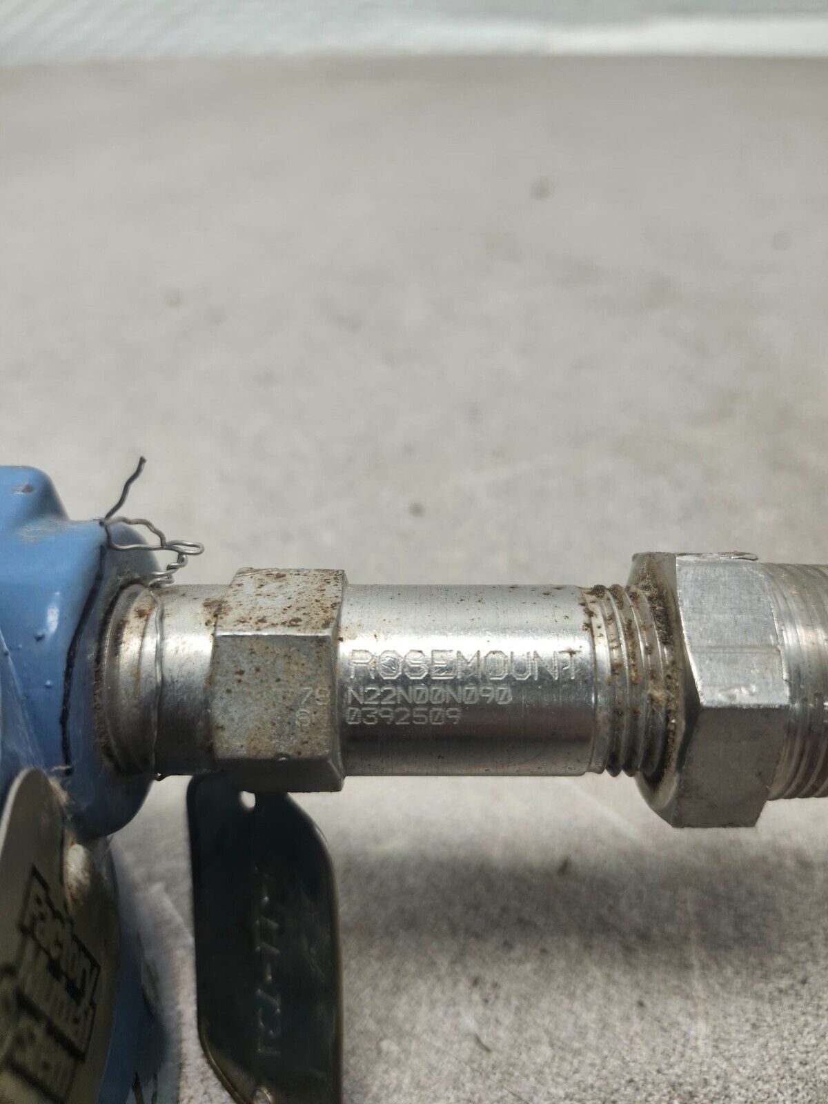 USED Rosemount Pressure Transmitter 0444RL2U1A1NA WITH Rosemount RTD Sensor