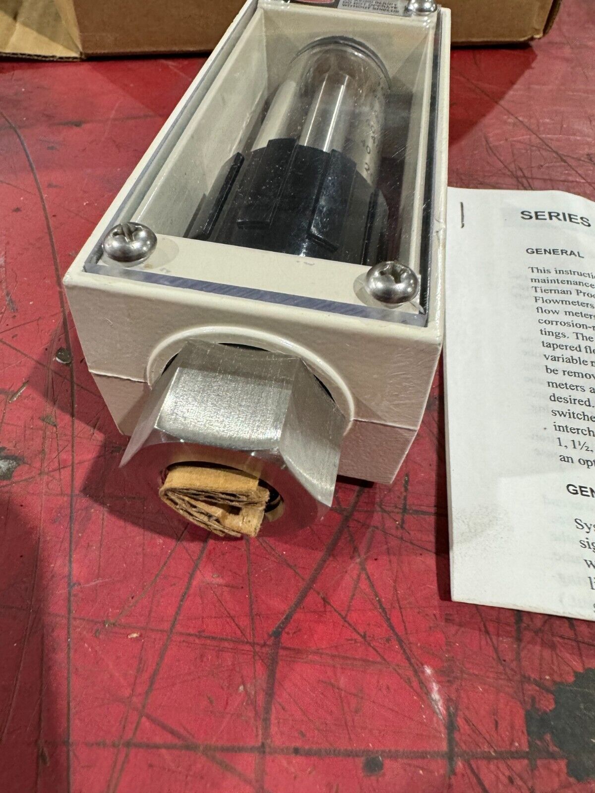 NEW IN BOX US FILTER DIRECT VIEW FLOWMETER 5510A02132XXLX