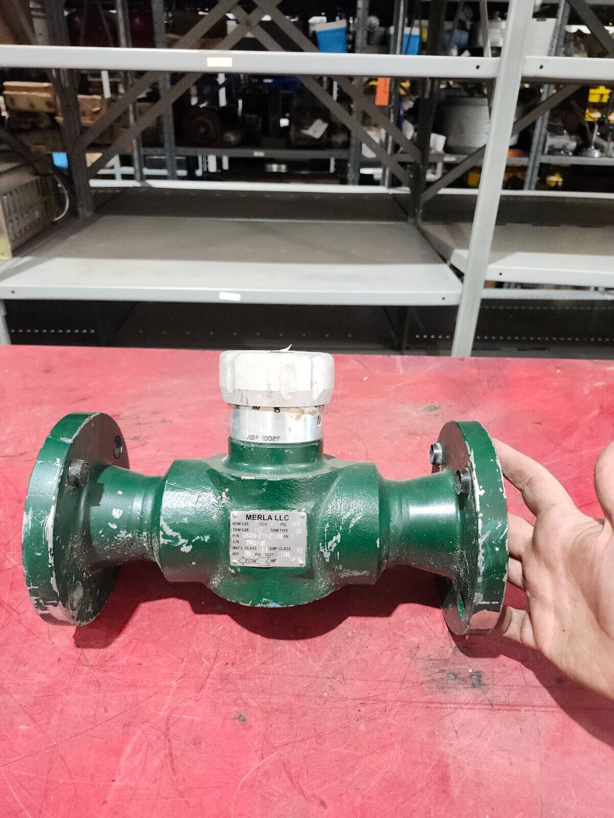 NEW NO BOX MERLA VALVE 2'' NOM SIZE 1/2'' TRIM SIZE G5005-211-21100