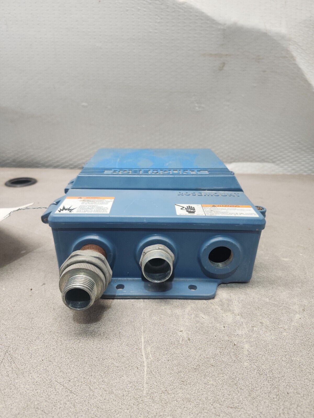 USED ROSEMOUNT MAGNETIC FLOW TRANSMITTER MODEL 8712DR12N5
