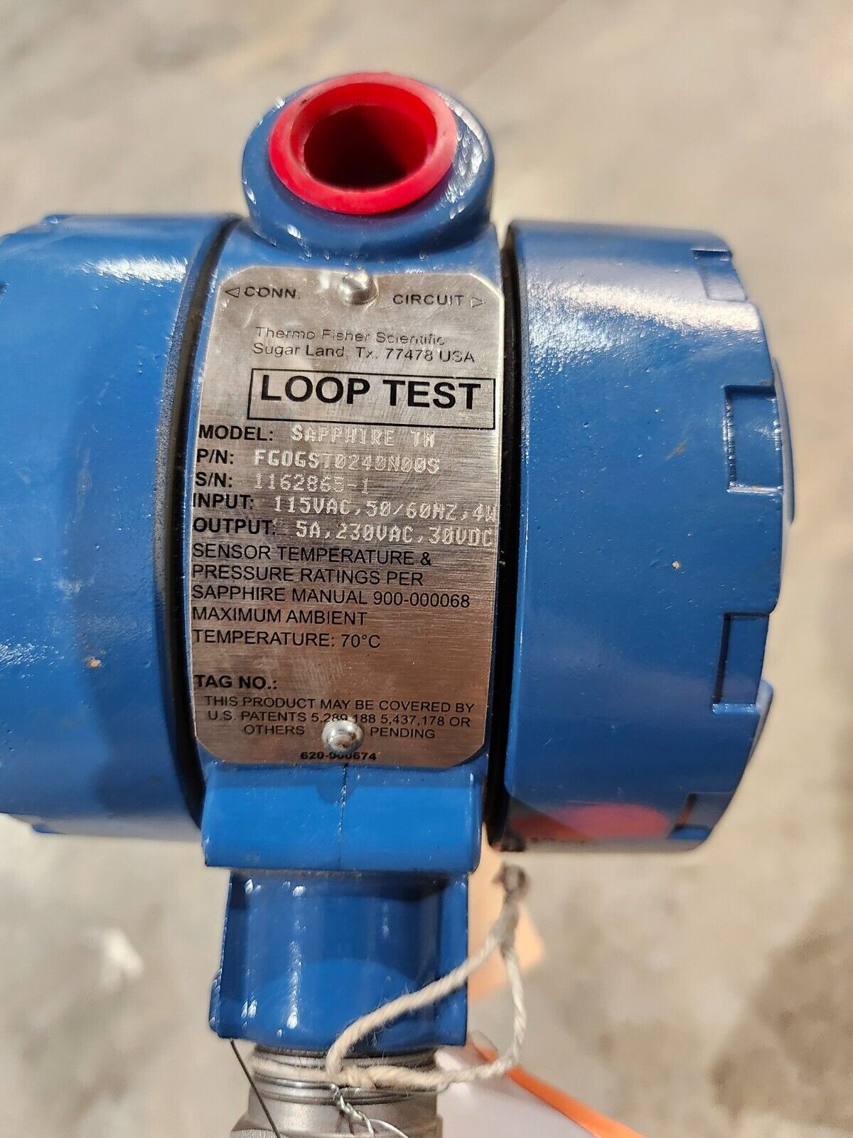 NEW NO BOX Kay-Ray Sapphire Liquid Level Sensing System FG0GST0240N00S