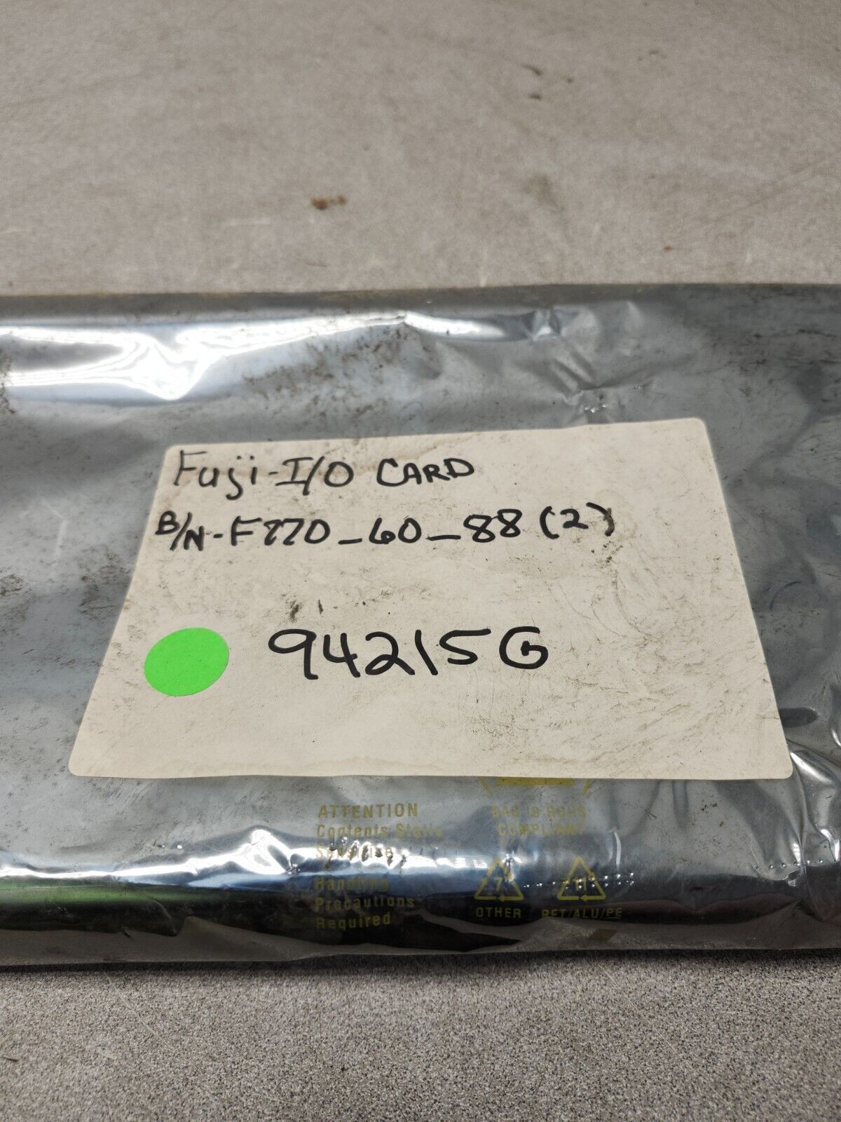 NEW IN BAG FUJI Electric I/O CARD F870-60-88(2)
