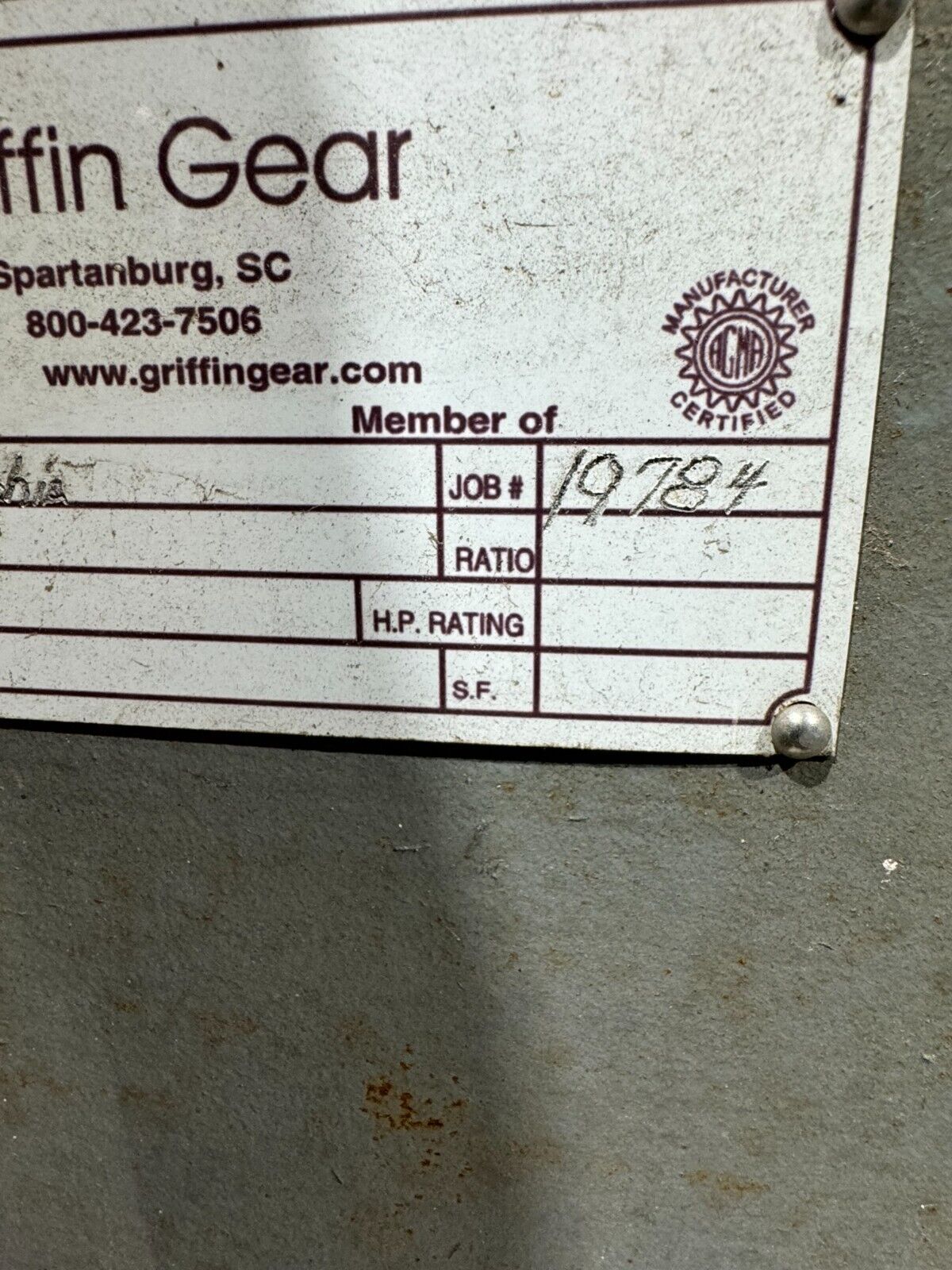 REBUILT PHILADELPHIA GEAR BOX SPEED REDUCER 31.13 RATIO 10HL3