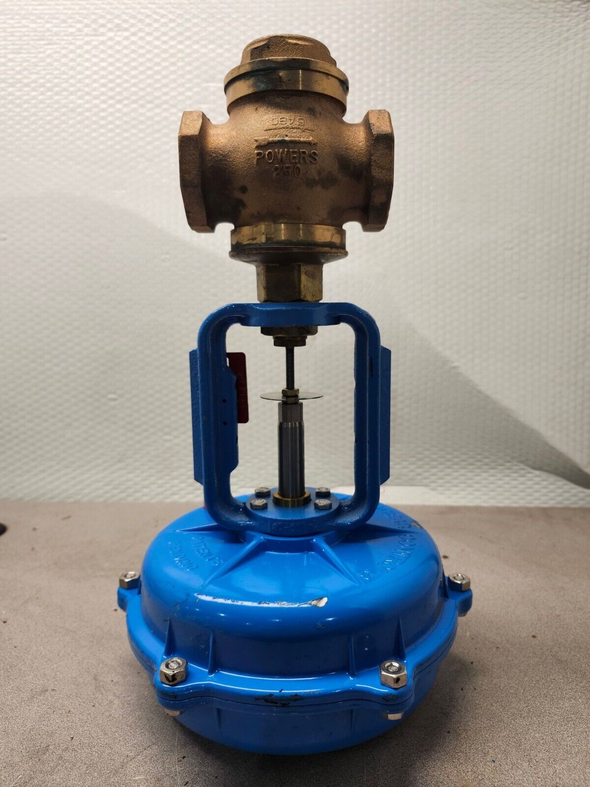 NEW POWERS PROCESS CONTROLS 1-1/2" TYPE WM FLOWRITE II VALVE 593-WM150SBMW460S