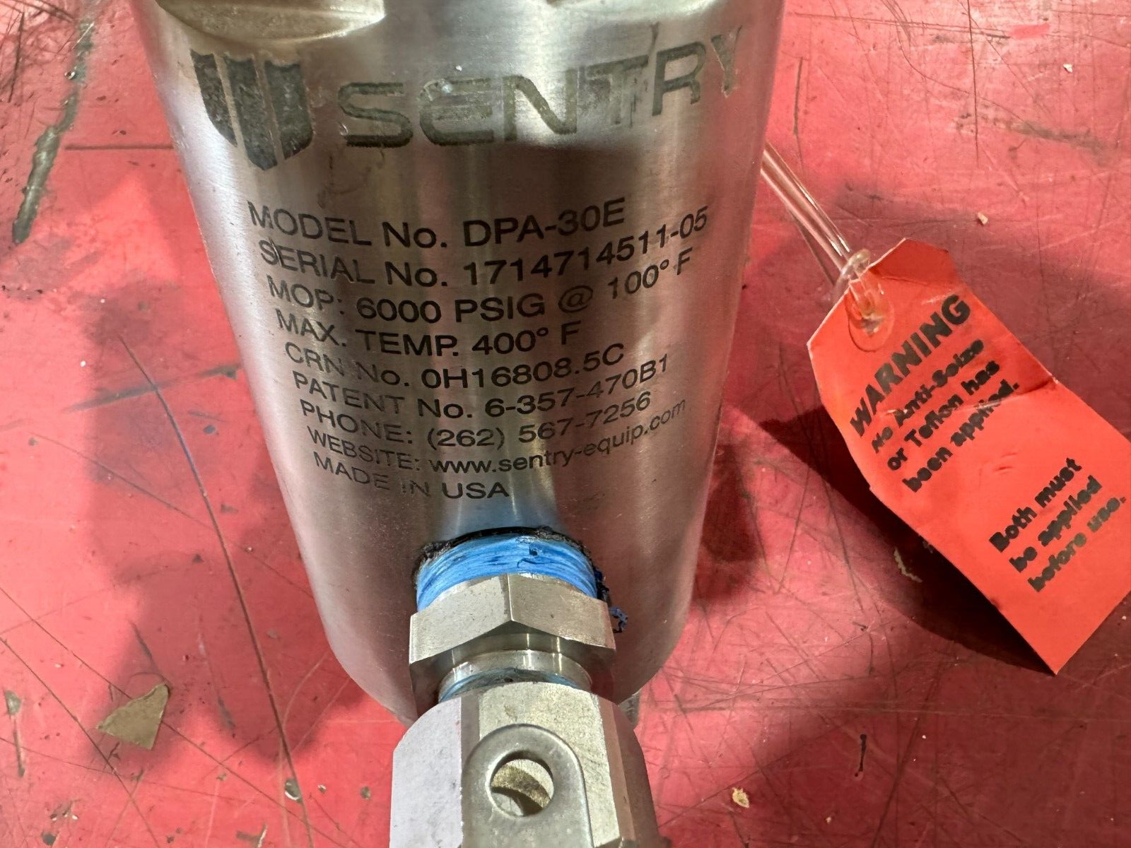 NEW SENTRY DRIP POT ASSEMBLY DPA-30E