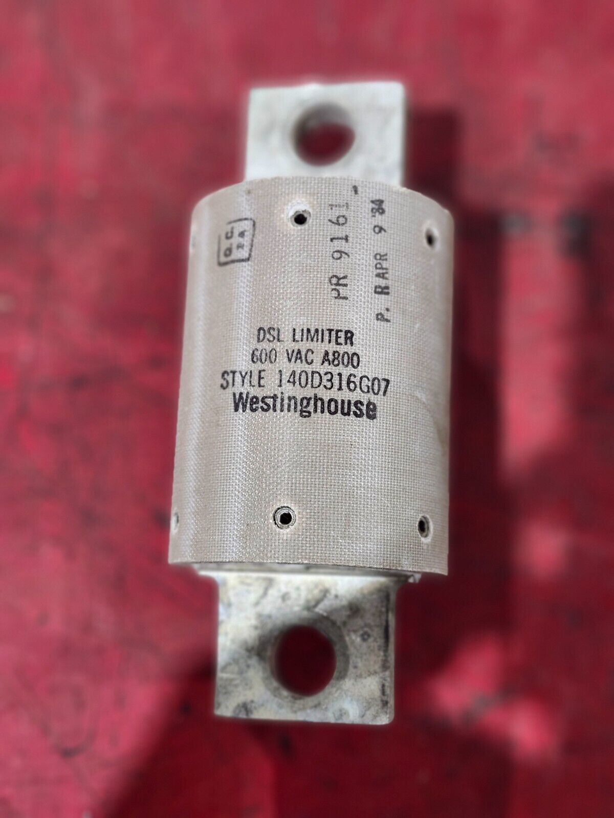 NEW WESTINGHOUSE DSL LIMITER 600 VAC. A800 FUSE 140D316G07