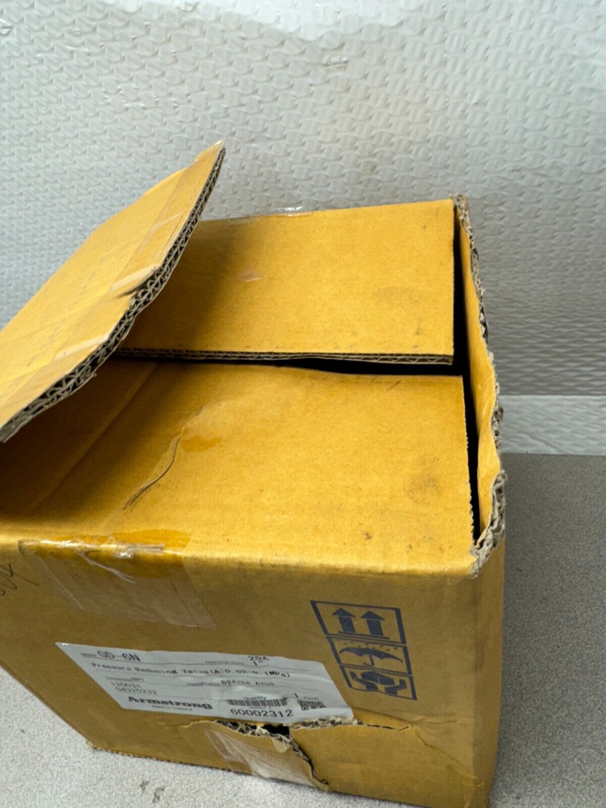 NEW ARMSTRONG 1" PRESSURE REDUCING VALVE 3-15PSIG. GD-6N(A)